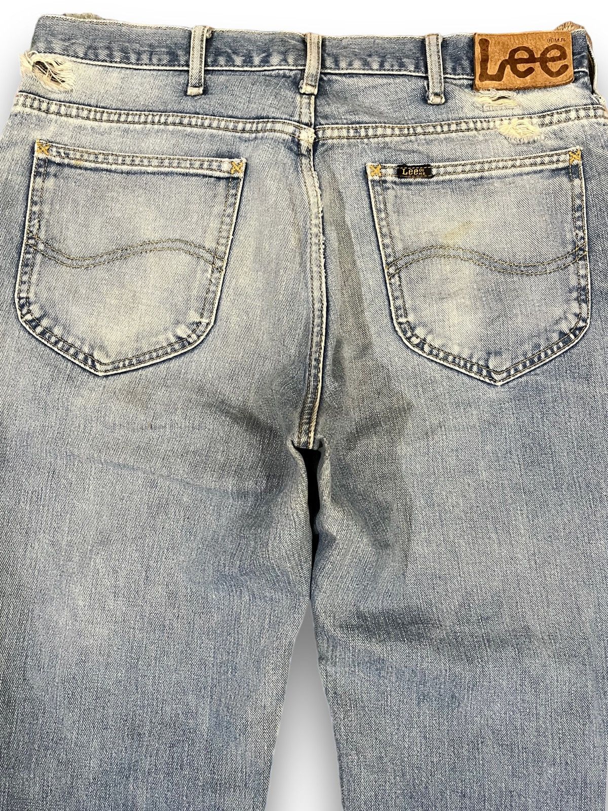 Lee Vintage Lee Riders Sanforized Distressed Denim Size US 33 - 8 Thumbnail
