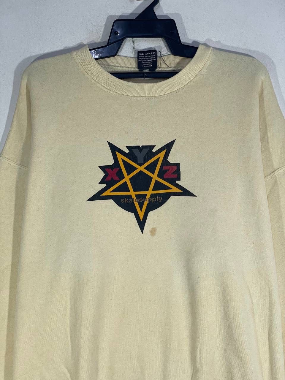 Other Vintage 90s xyz skateboard skate brand sweatshirt size XL Size US XL / EU 56 / 4 - 4 Thumbnail