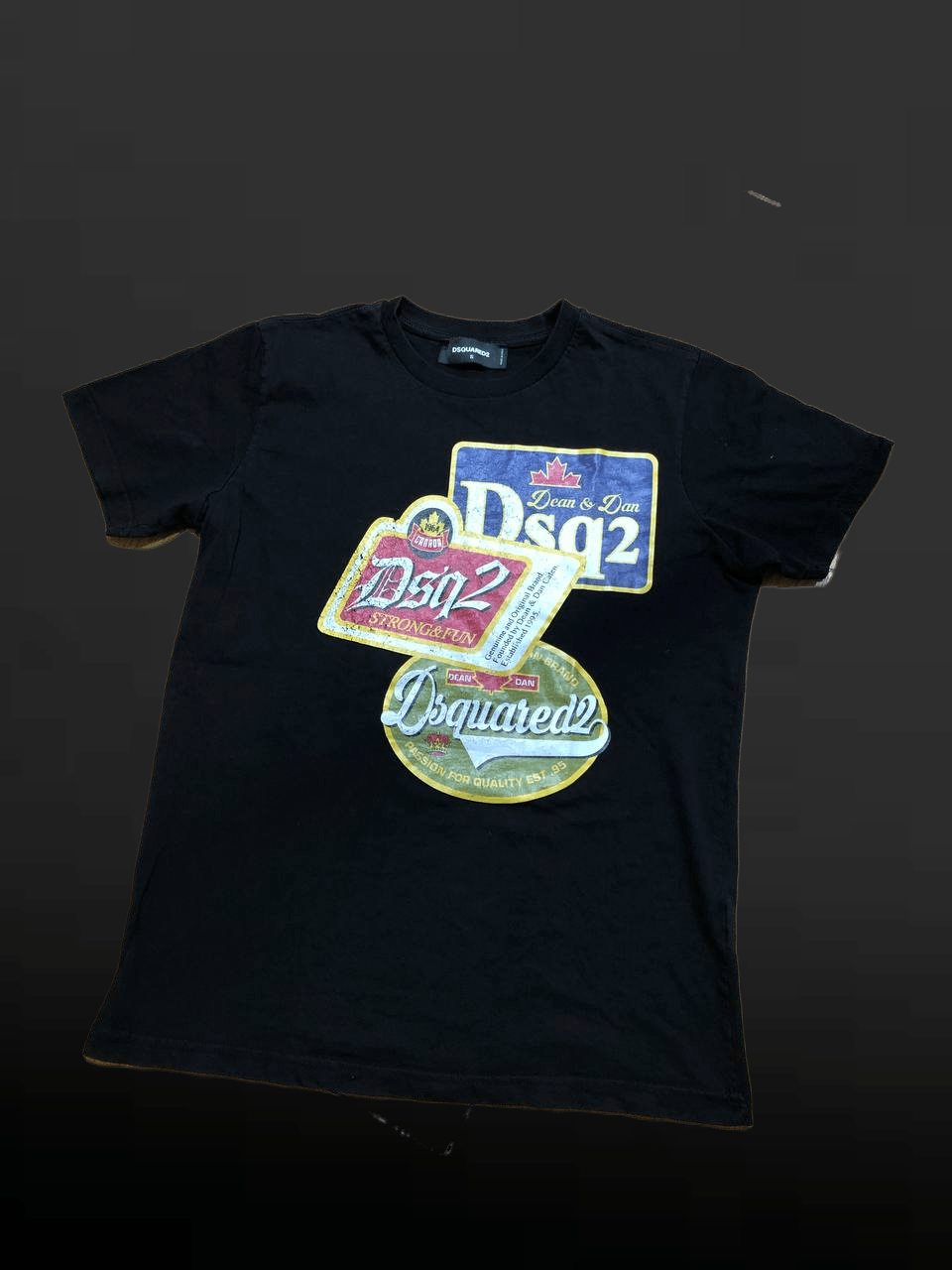 Dsquared2 DSQUARED2 Short Sleeve Crew Neck T-Shirt multilogo Size US S / EU 44-46 / 1 - 1 Thumbnail