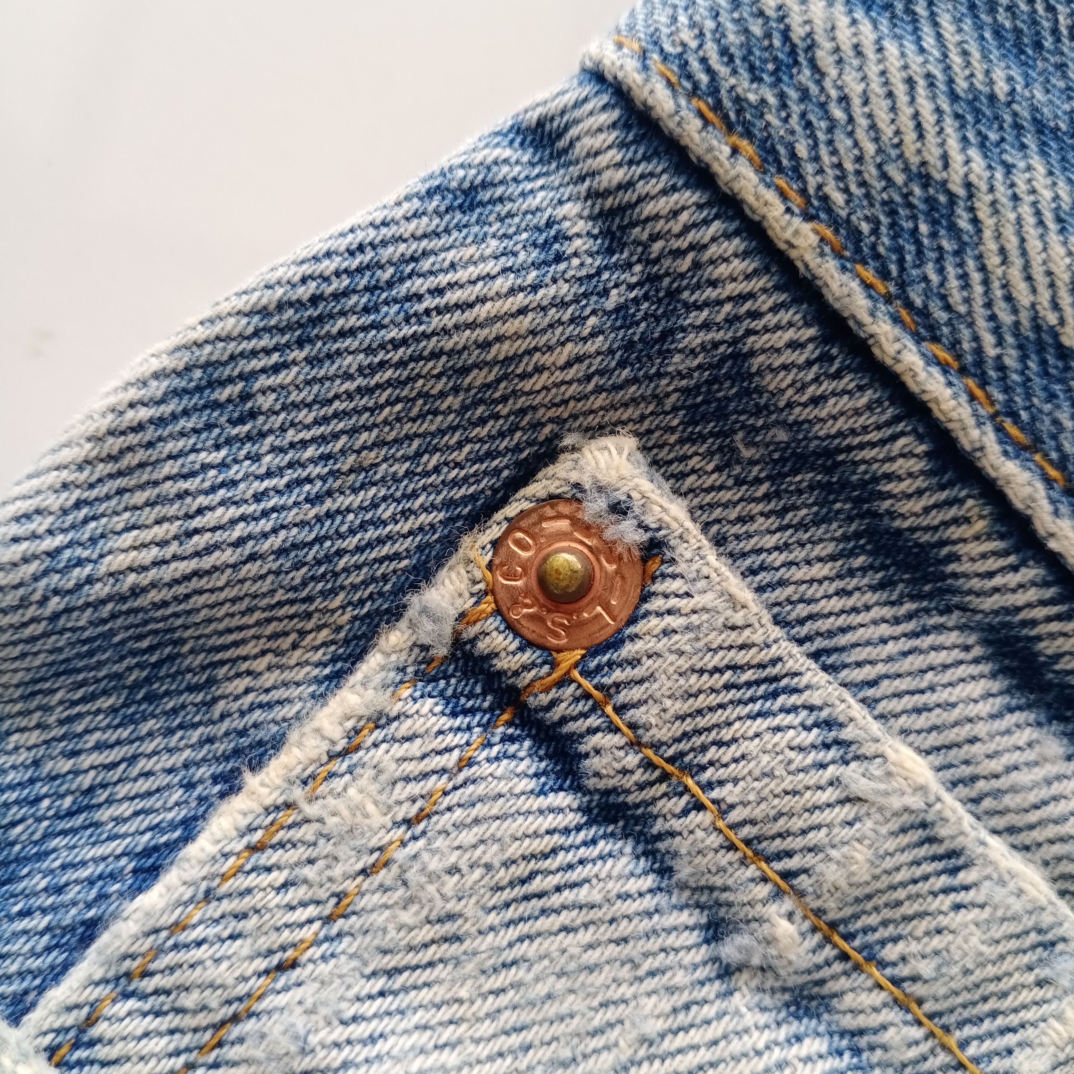 Levi's Vintage Clothing Vintage 80s 90s Levis 501 USA cut off distressed jeans Size US 34 / EU 50 - 6 Thumbnail