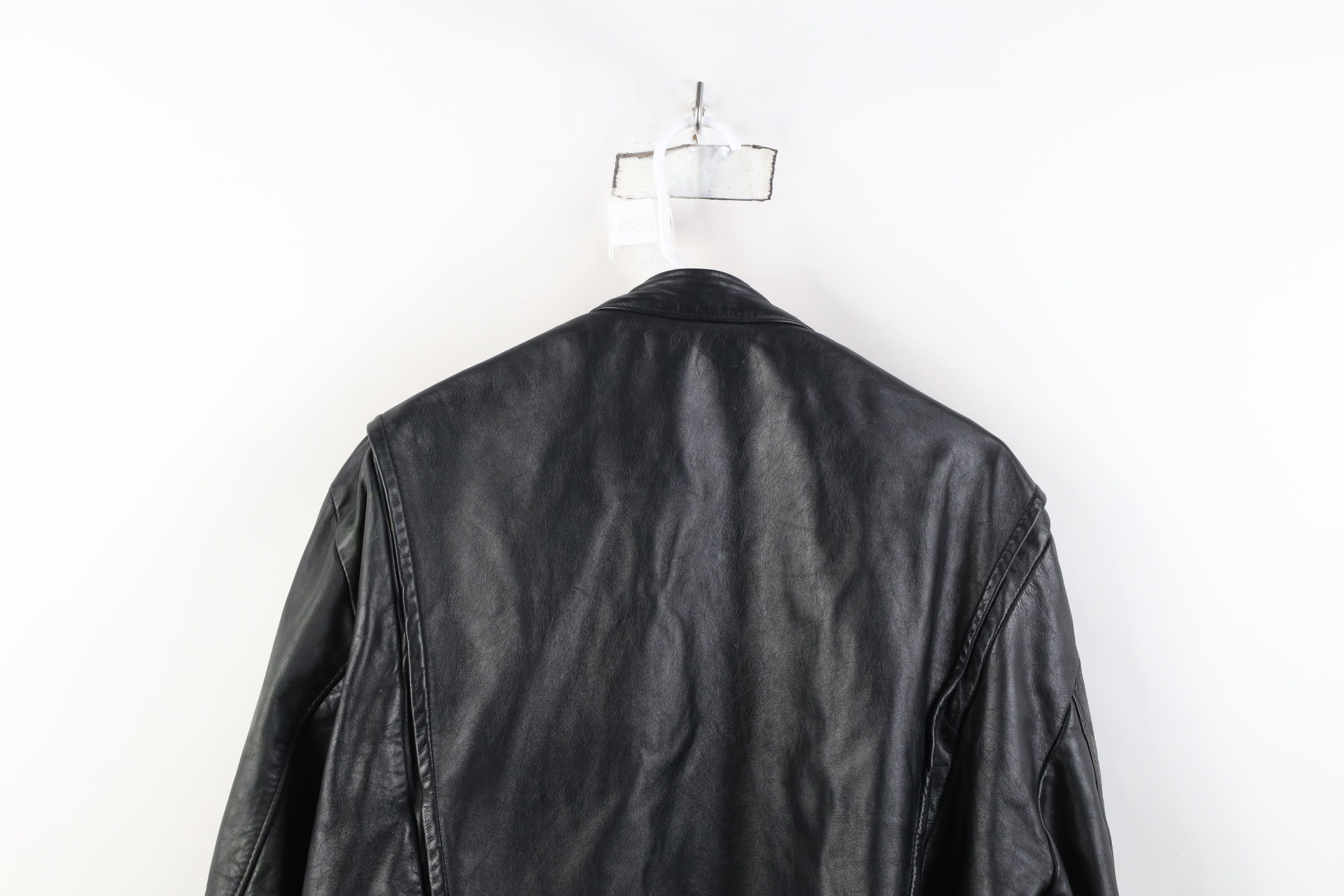 Vintage AS IS Vintage 60s 70s Brooks Cafe Racer Bomber Jacket USA Size US XXL / EU 58 / 5 - 18 Thumbnail