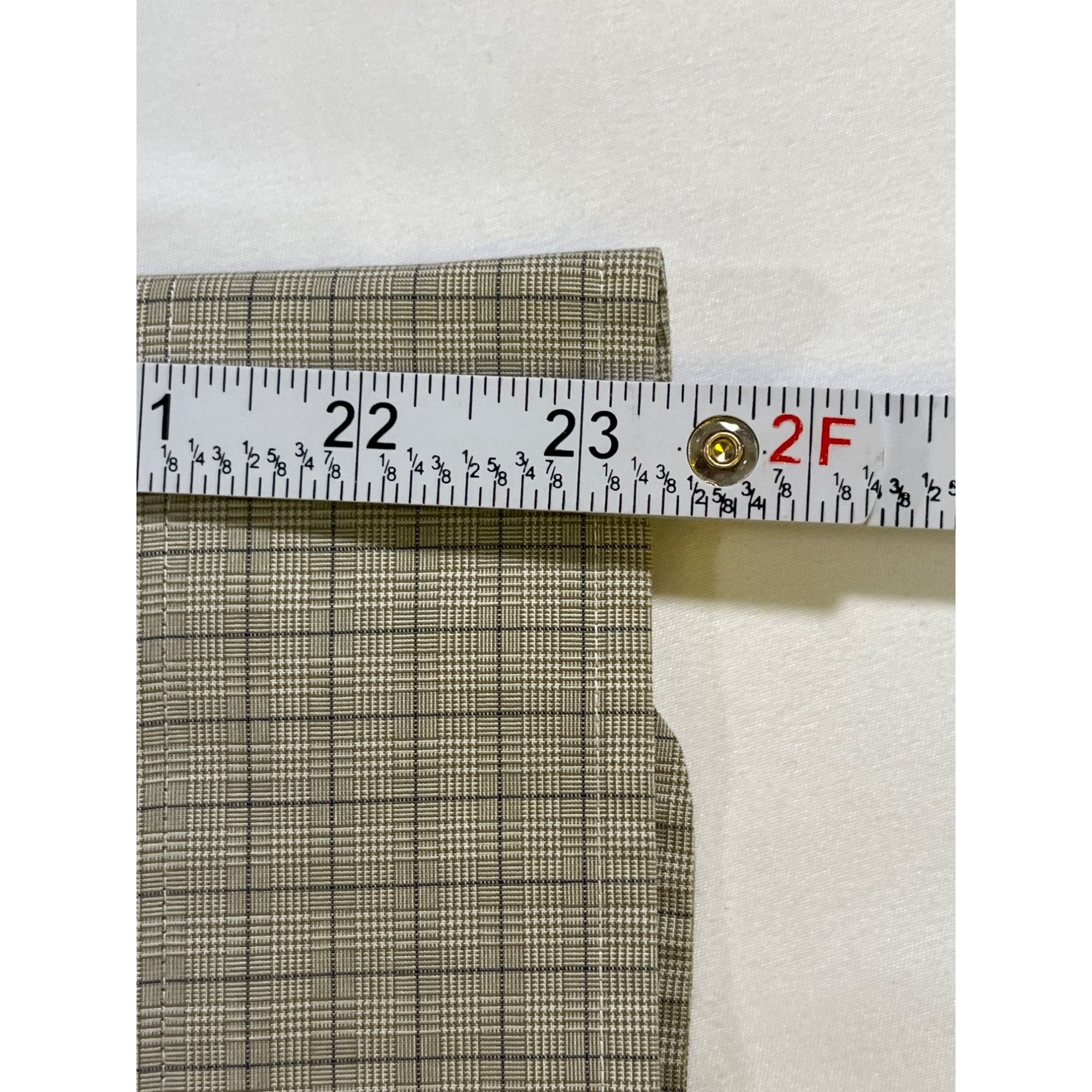 Lauren Ralph Lauren Lauren Ralph Lauren SKU 7776 Mens Beige Plaid Long Sleeve Bu Size US M / EU 48-50 / 2 - 8 Thumbnail