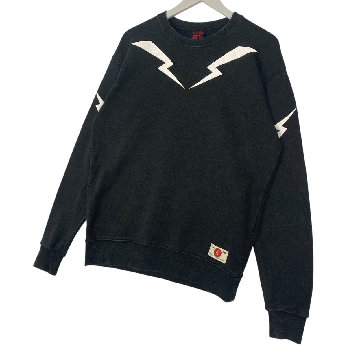 Other Vintage Mibudo Design Printed Black Pullover Jumper Size L Size US L / EU 52-54 / 3 - 2 Thumbnail