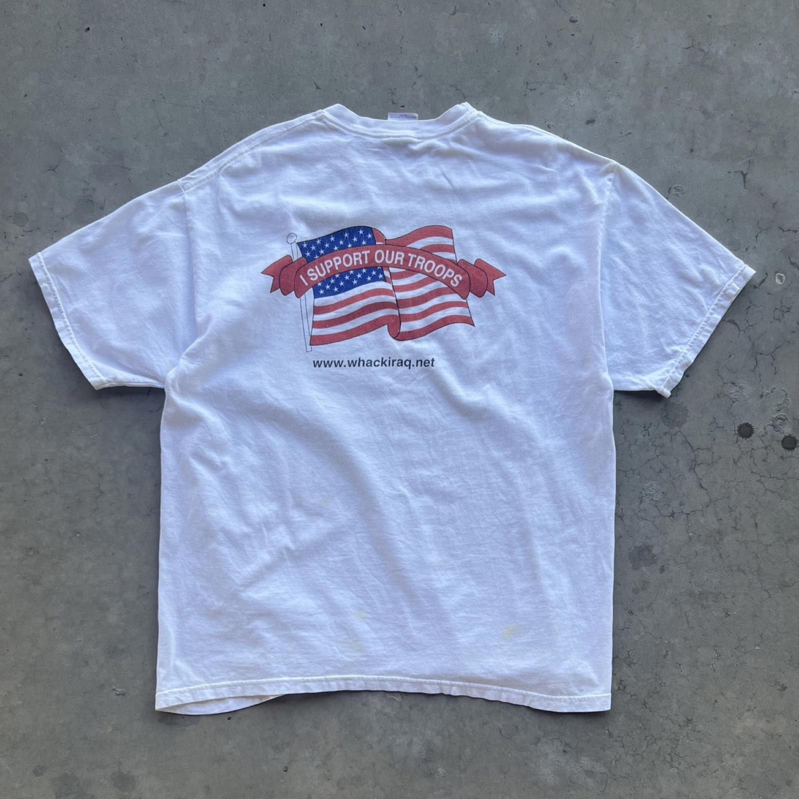 Jerzees Whack Iraq Vintage Rare Size US XL / EU 56 / 4 - 2 Thumbnail