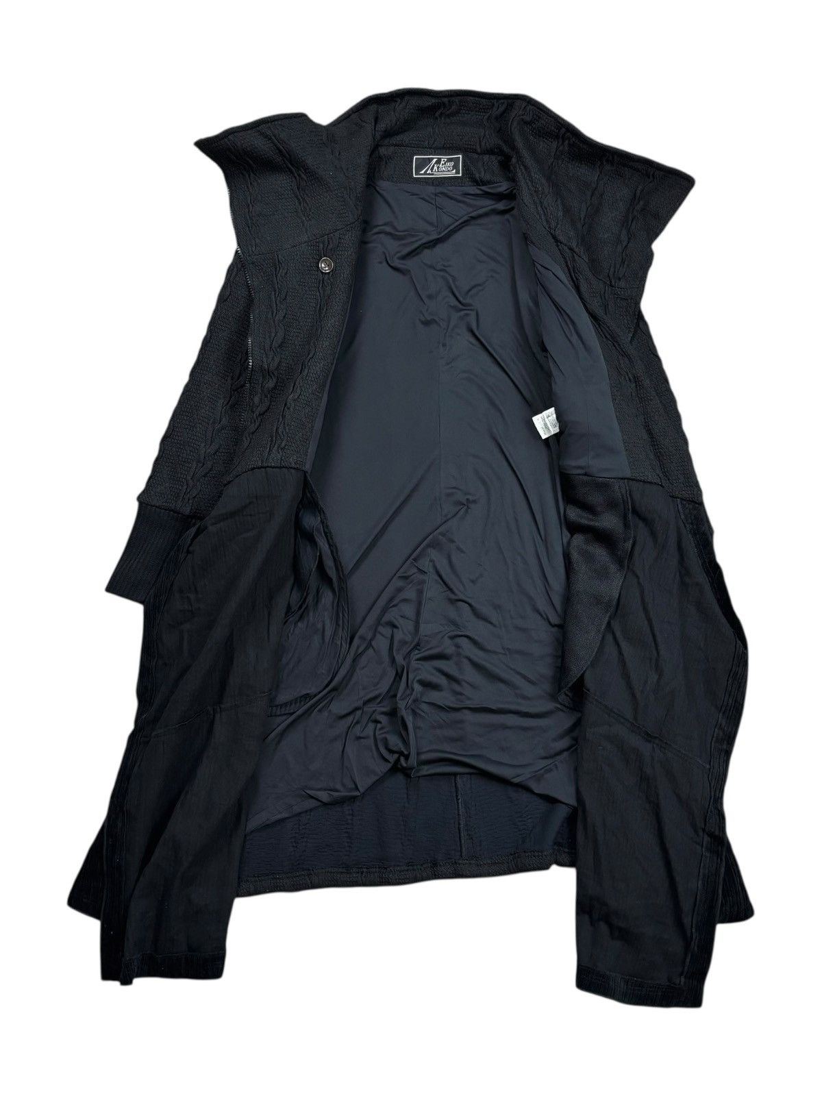 Ekam 2000s Eiko Kondo - Rick Owens Style Asymetrical Zips Jacket Size US M / EU 48-50 / 2 - 2 Thumbnail