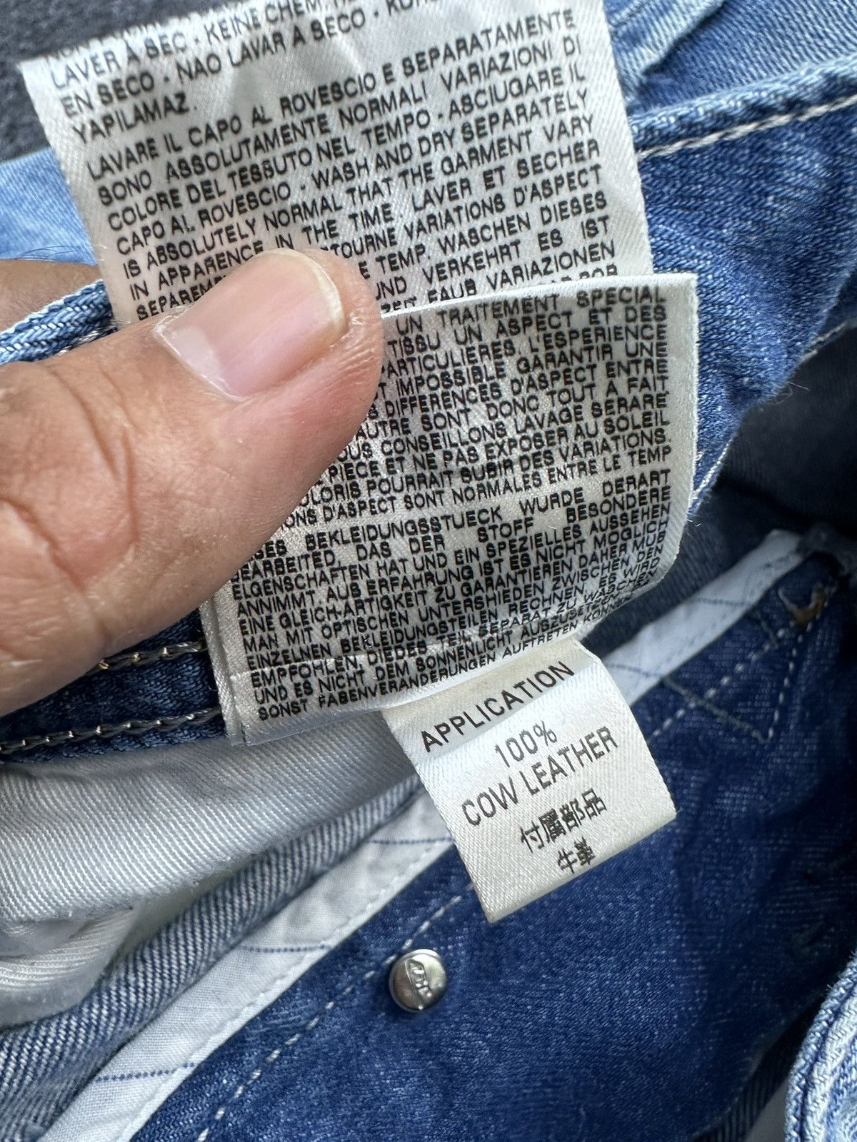 Diesel Vintage Diesel Industries Washed Denim 31x33 D48 Size US 31 - 15 Thumbnail