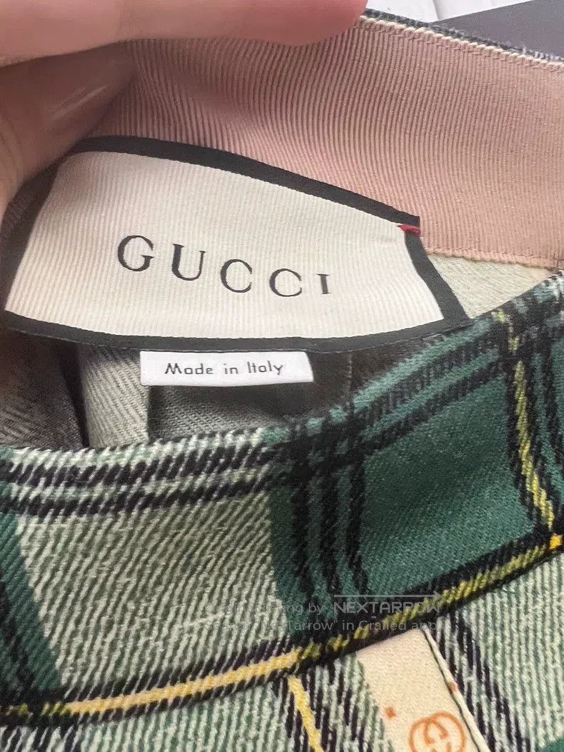 Gucci Gucci Checkered skirt Size 27" / US 4 / IT 40 - 3 Thumbnail