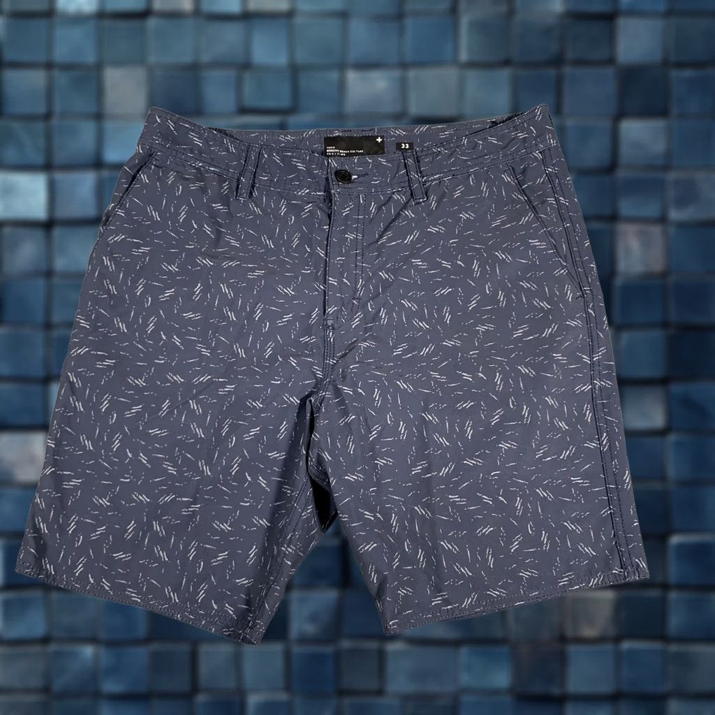 Tavik Tavik Mens Shorts 33 Blue Modern Beach Casual Stretch 10in Inseam Quick Dry Pockets Flat Front Size US 33 - 1 Thumbnail