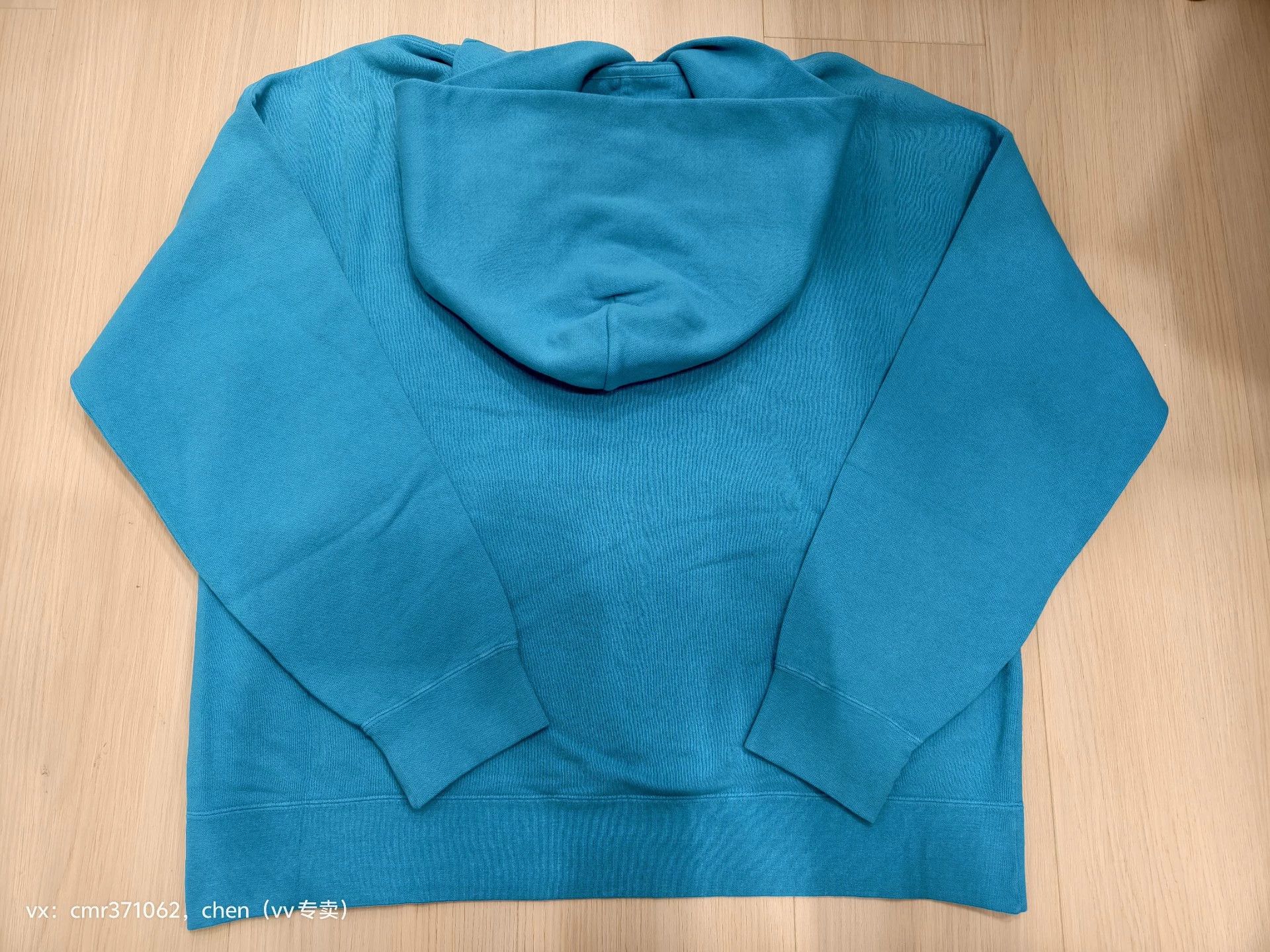 Visvim VISVIM 24 ICT JUMBO SB P.O. DMGD Blue4 Knit Hoodie Size US XL / EU 56 / 4 - 6 Thumbnail