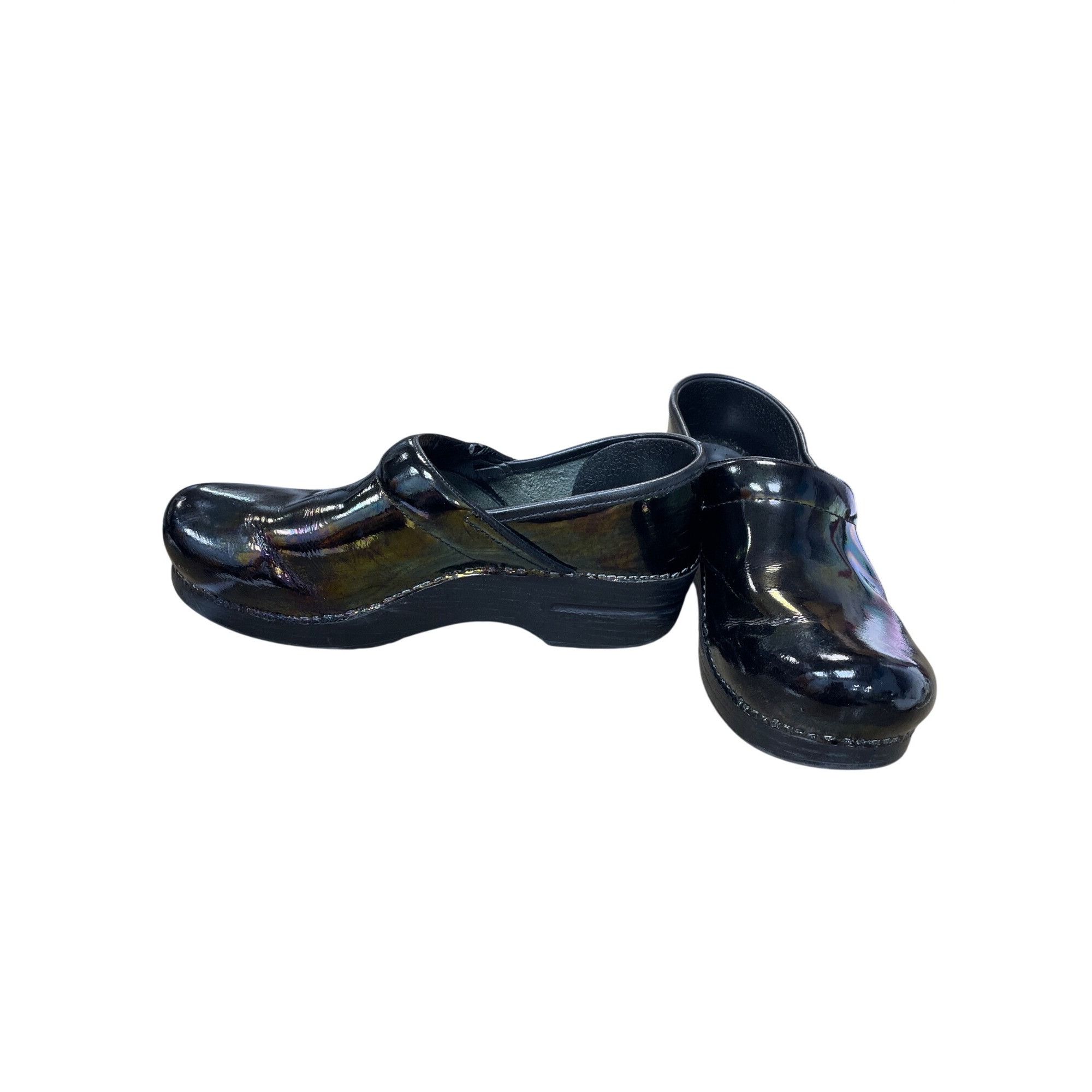 Dansko Dansko Womans Black walking nursing all day wear clogs Sz 8 Size US 8 / IT 38 - 2 Thumbnail