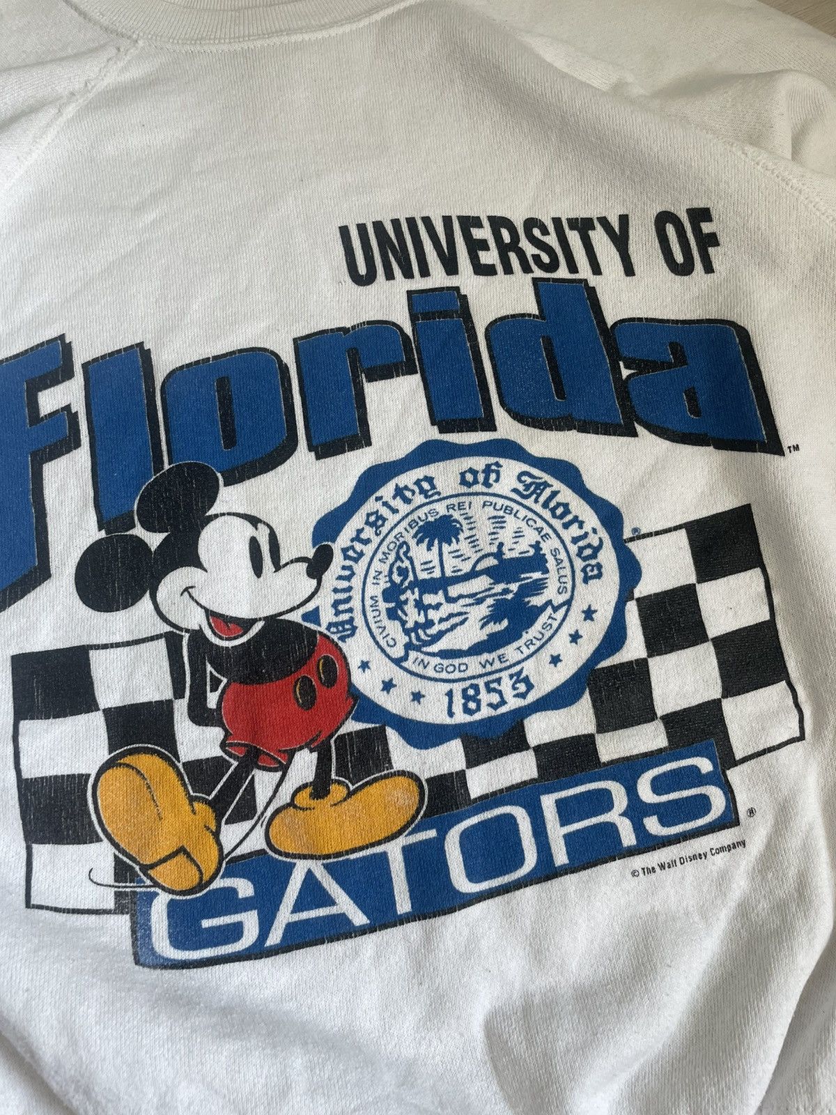 Mickey Mouse Vintage 90s Mickey Mouse Florida Sweatshirt Made In USA Y2k Size US M / EU 48-50 / 2 - 6 Thumbnail