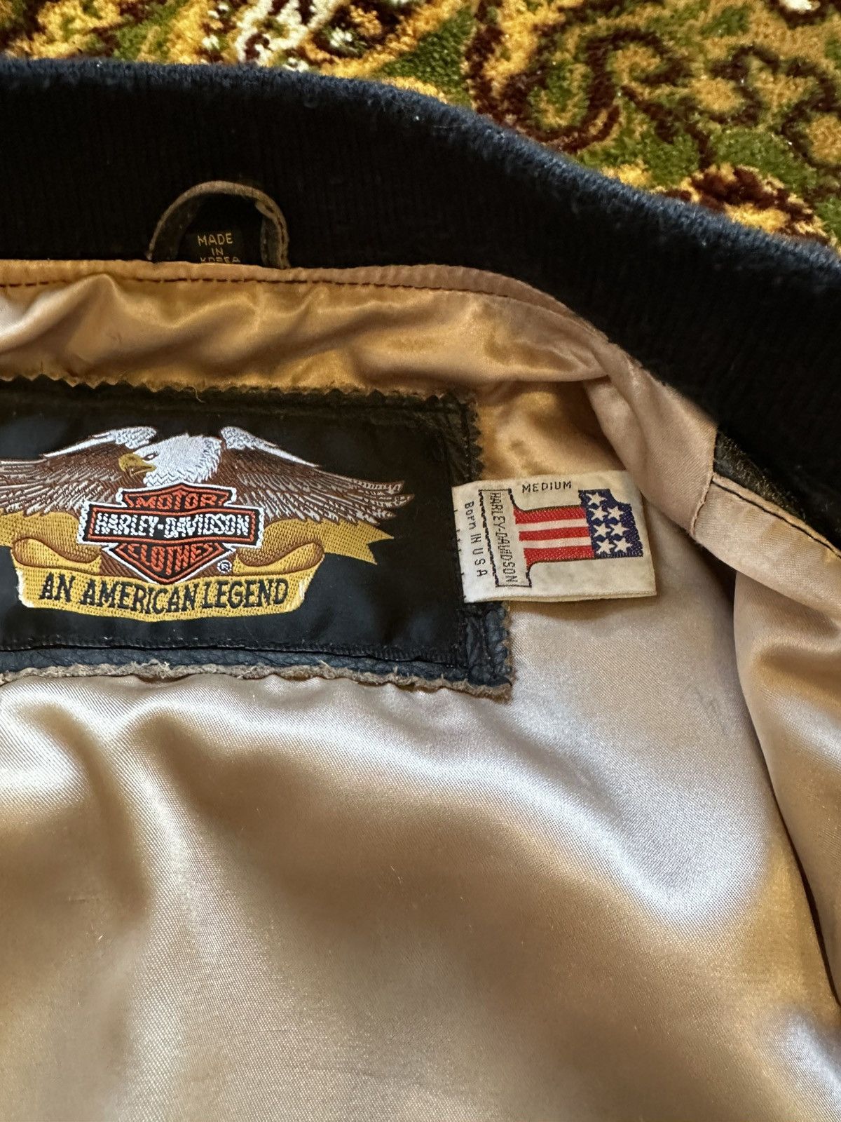 Harley Davidson Vintage Harley Davidson USA Pride Leather Jacket Vietnam 🇻🇳 Size US M / EU 48-50 / 2 - 5 Thumbnail