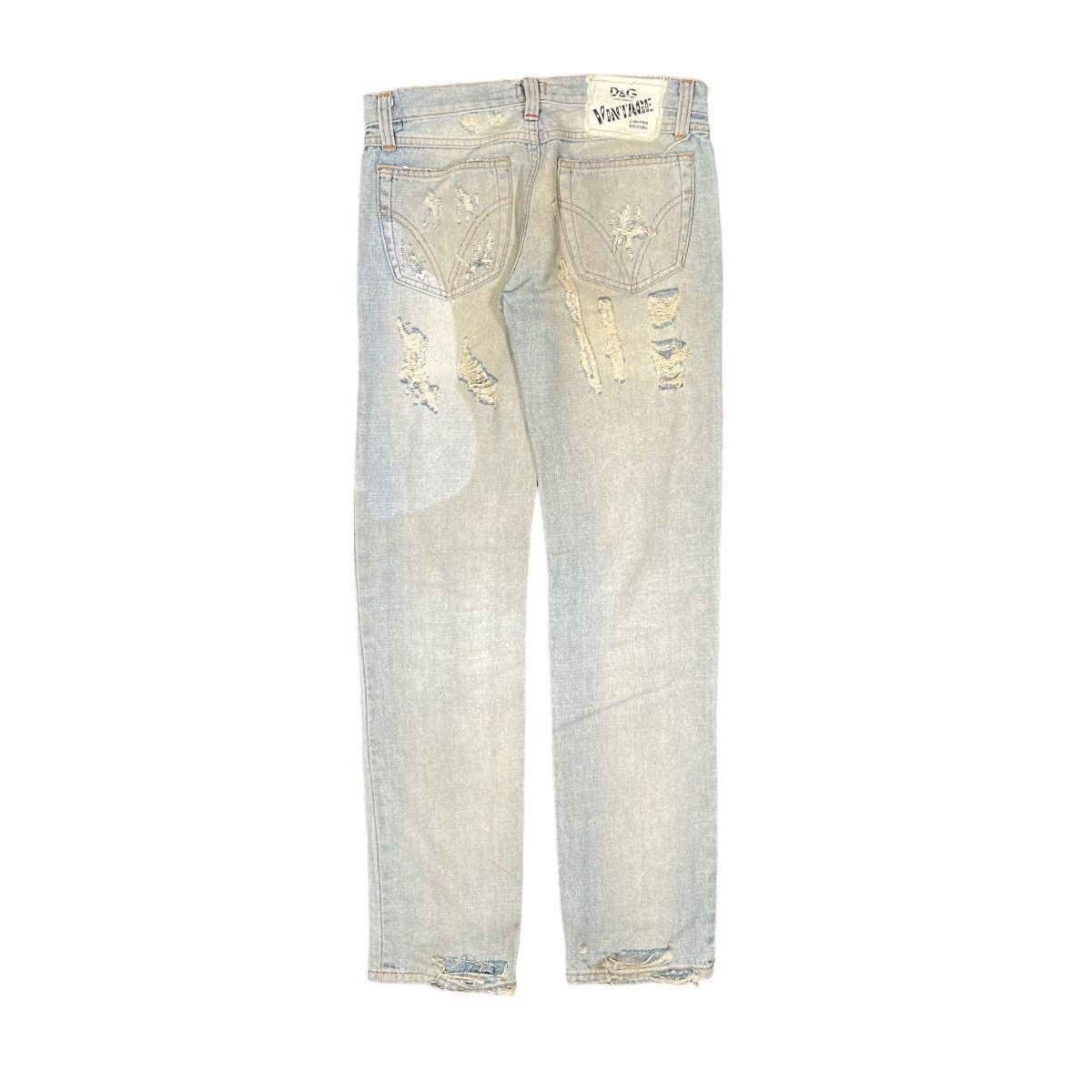 DC Comics × Dolce & Gabbana Dolce Gabbana x DC Comic Distressed Grunge Denim Jeans Size US 29 - 4 Thumbnail