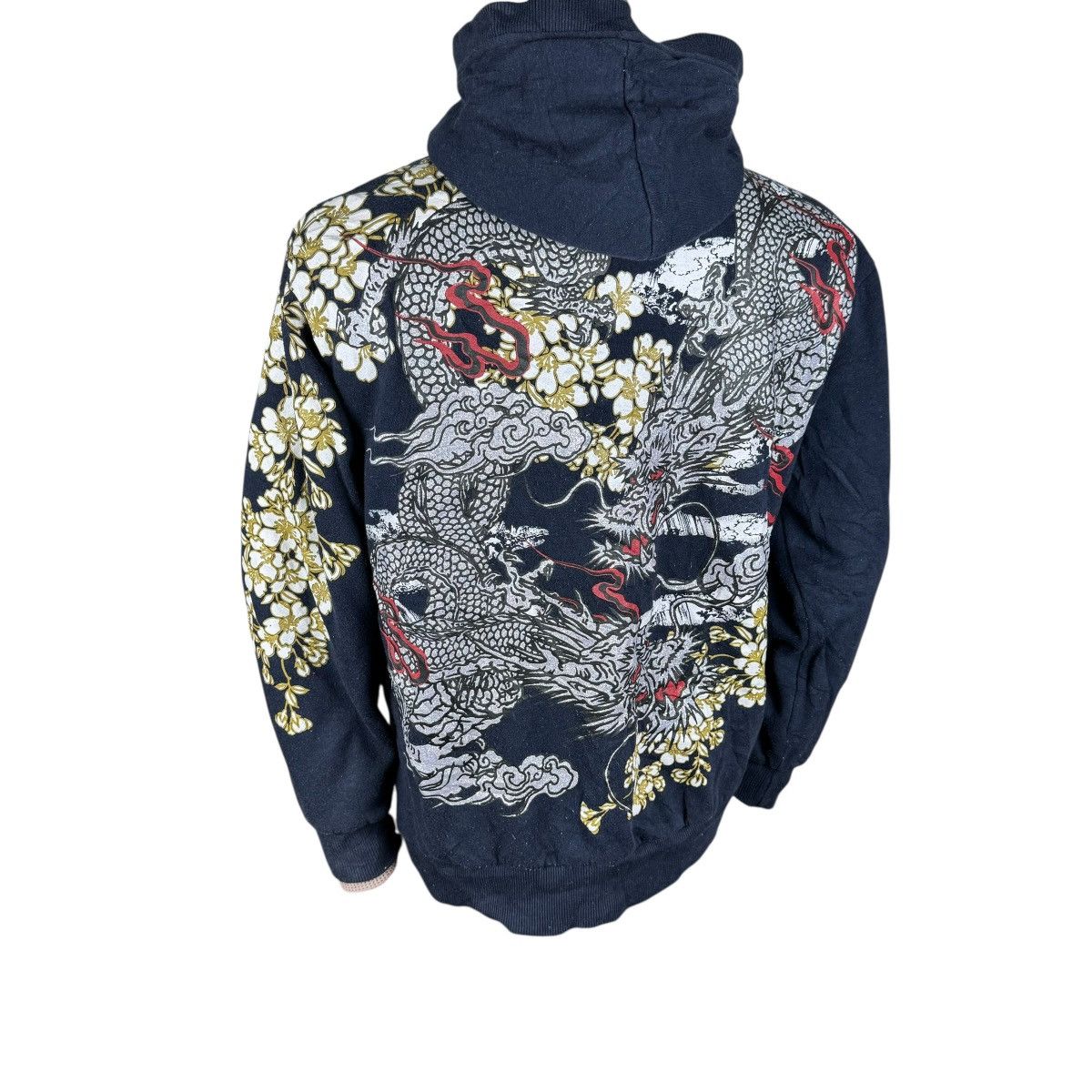 Japanese Brand ☀️SUKAJAN DRAGON HOODIE SWEATSHIRT Size US L / EU 52-54 / 3 - 2 Thumbnail