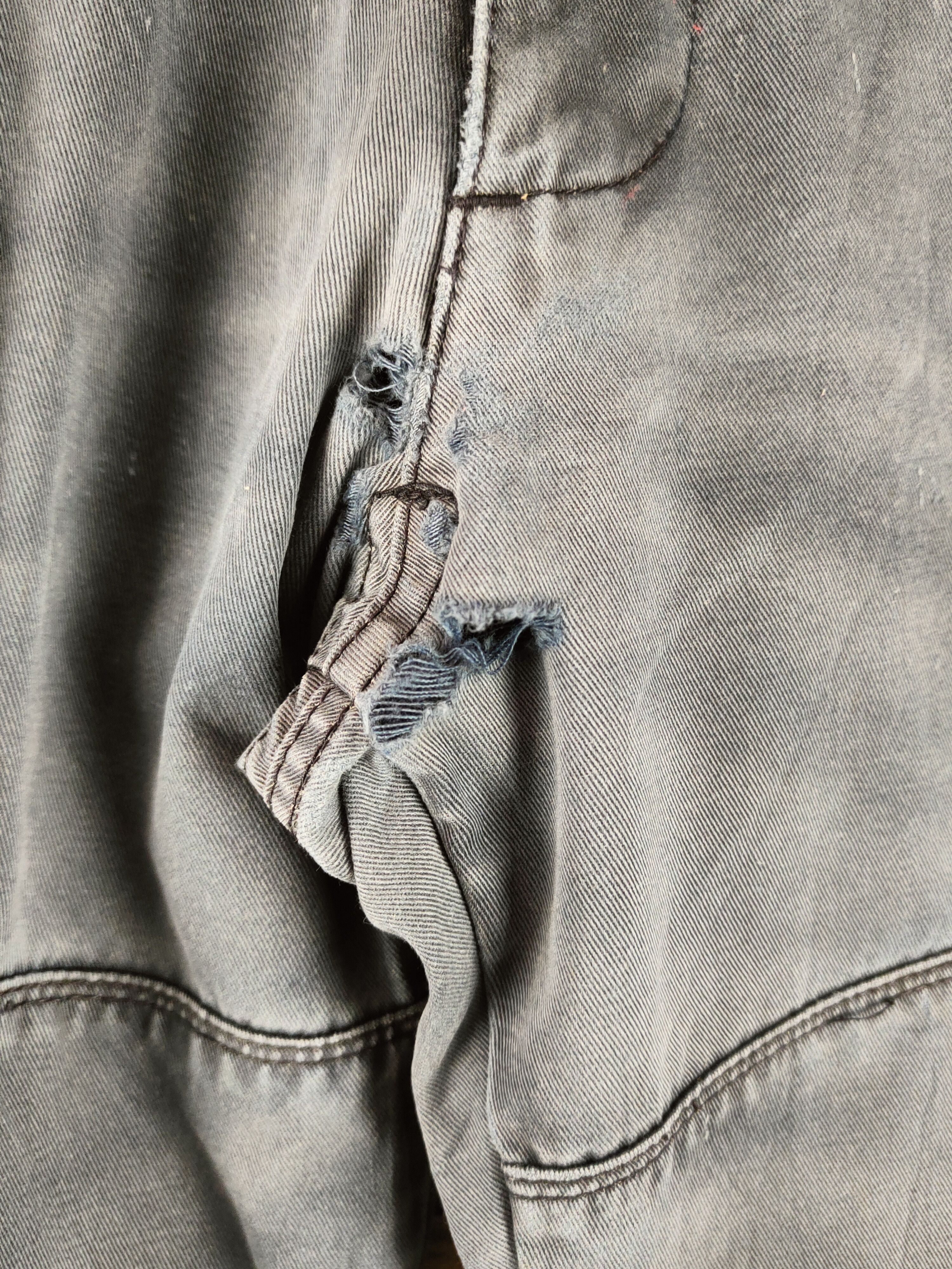 Japanese Brand DL Burtle Dark Blue Multipocket Cargo Pants #46-357 Size US 30 / EU 46 - 3 Thumbnail