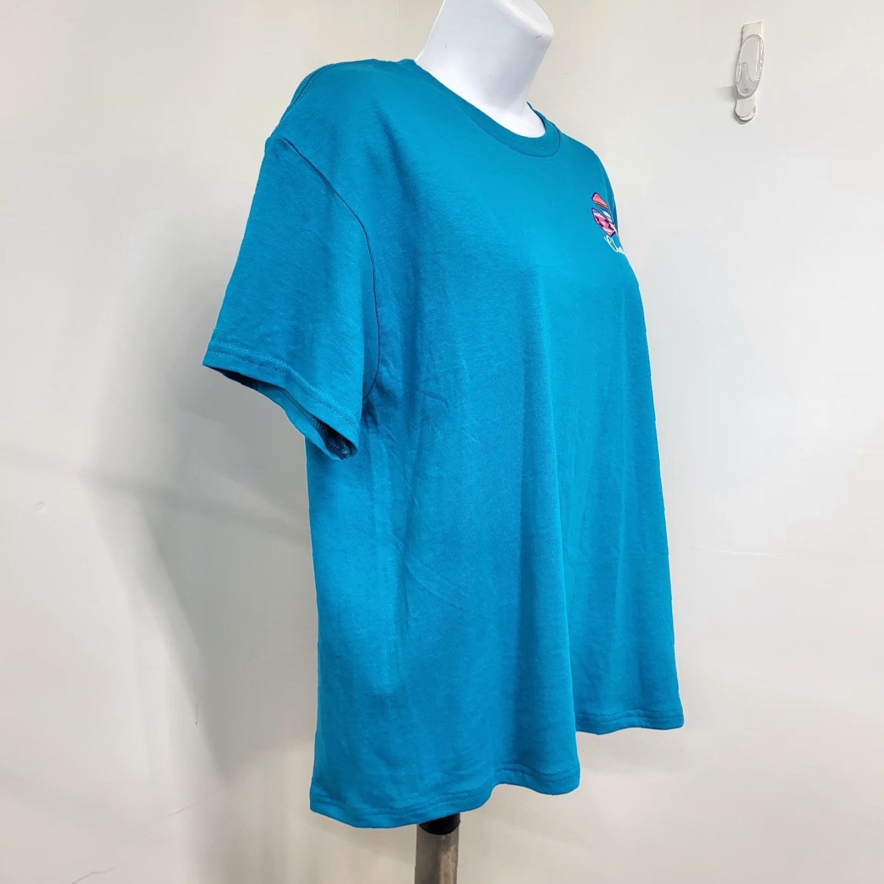 Vintage **Cherished Girl Women's Medium Blue T-Shirt "Worries Are Few"** User: Cherished Girl Women's Medium Blue T-Shirt "Worries Are Few" Size M / US 6-8 / IT 42-44 - 6 Thumbnail