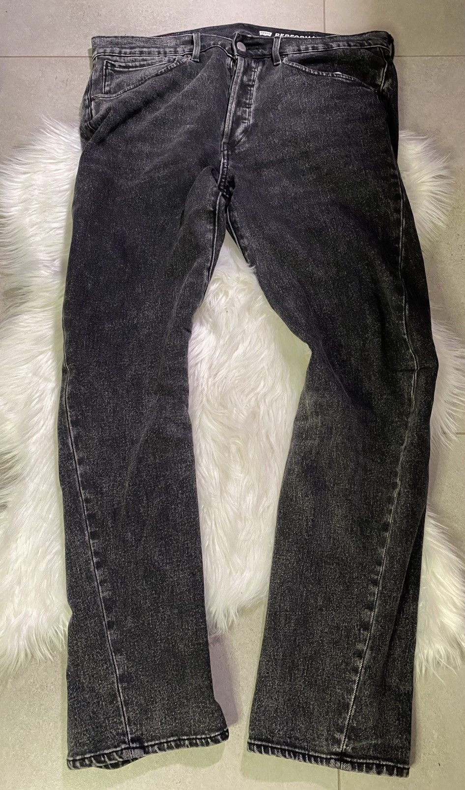 Levi's Levi’s W32 Cotton Stretch Pants | Very Good Condition Size US 32 / EU 48 - 1 Thumbnail
