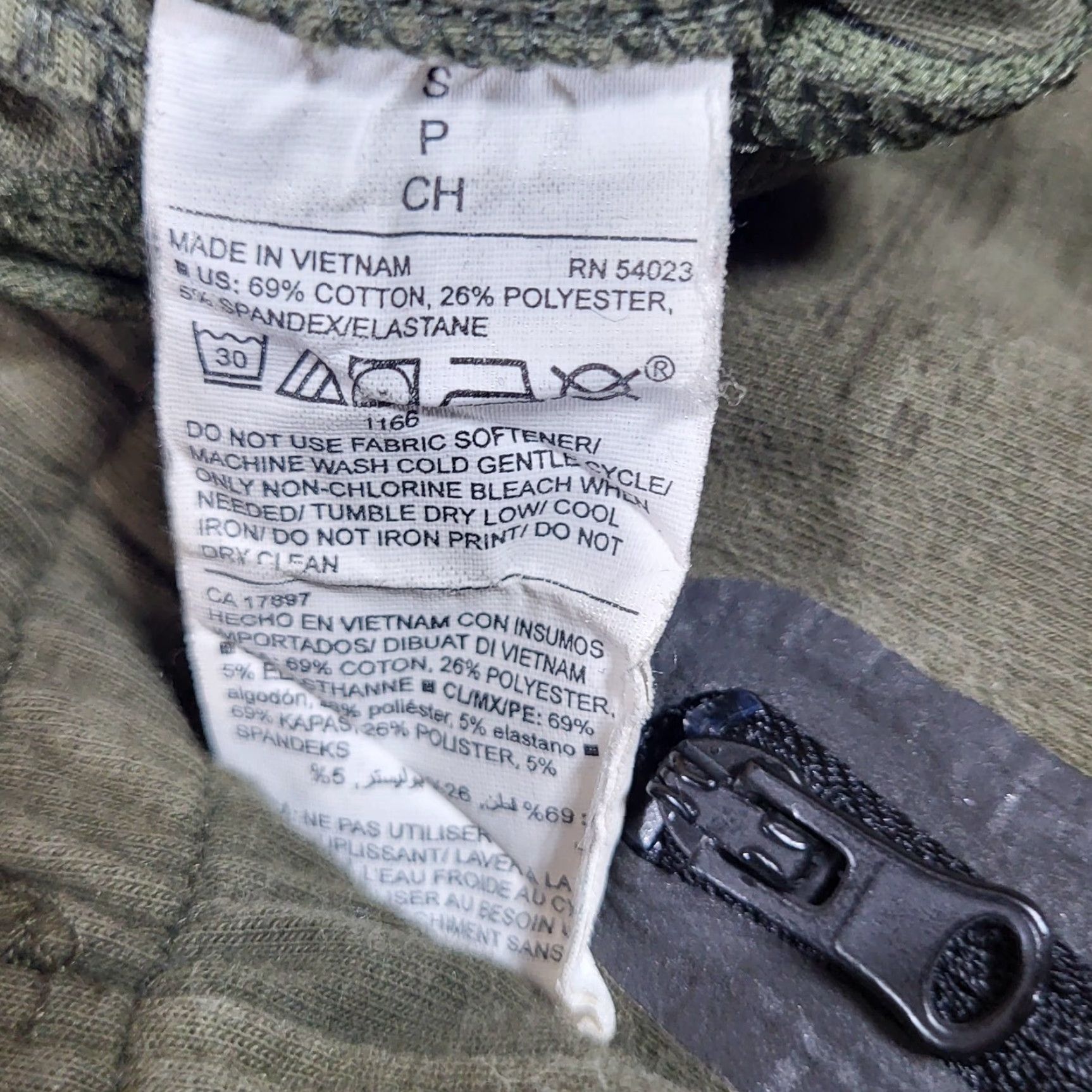 Old Navy Old Navy Joggers Mens Size S Small Green Camo Tech Fleece Style Pants Size US 29 - 6 Thumbnail