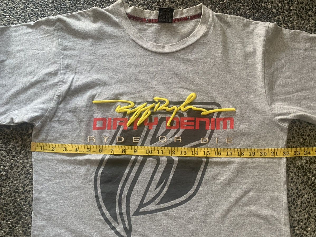 Rap Tees × Ruff Ryders × Vintage Vintage DMX Ruff Ryders Dirty Denim Embroidered T shirt Size US XL / EU 56 / 4 - 8 Thumbnail