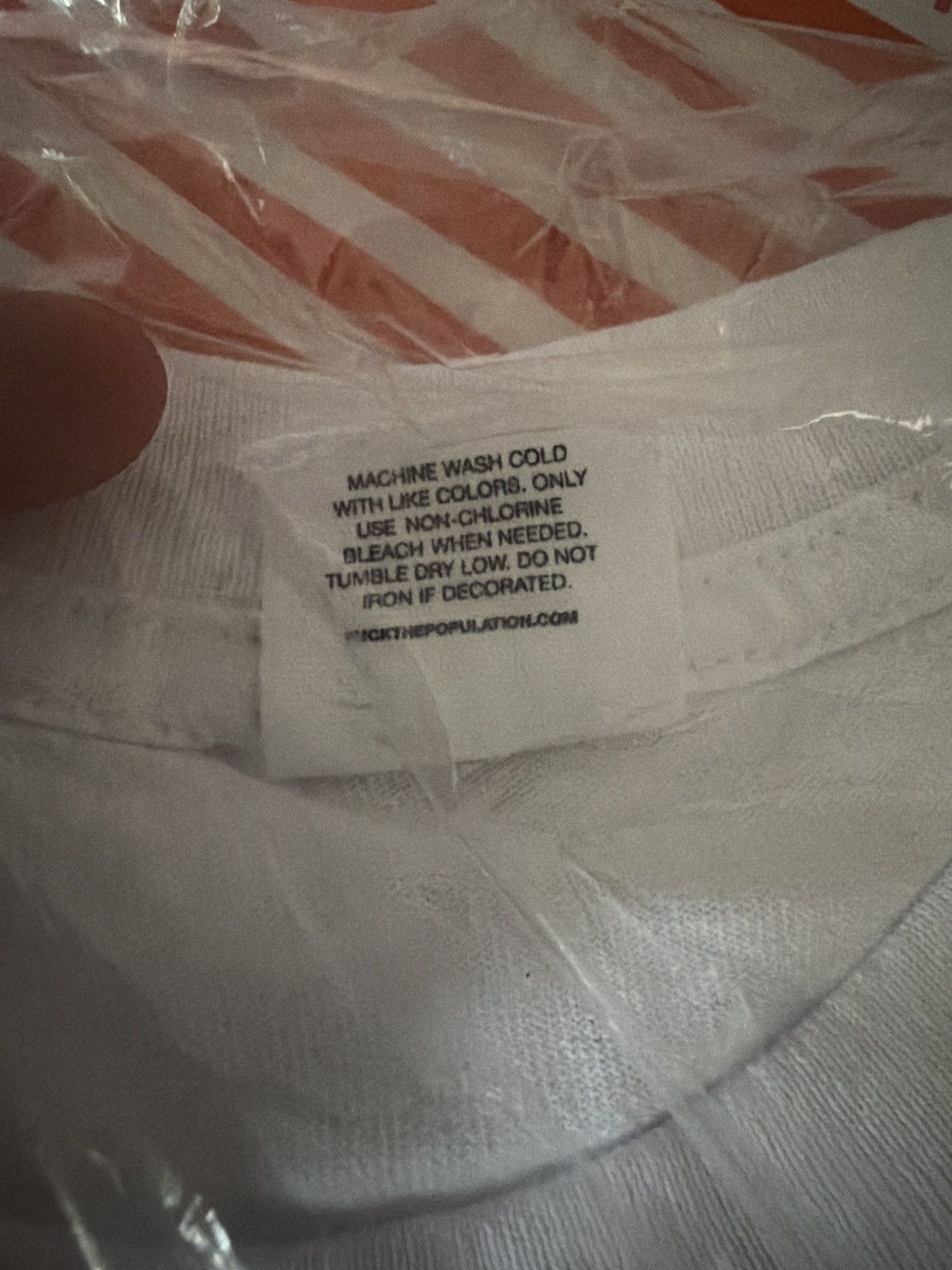 Fuck The Population × Thrasher FTP White Thrasher Flame Logo Tee Size LARGE BRAND NEW Size US L / EU 52-54 / 3 - 3 Thumbnail