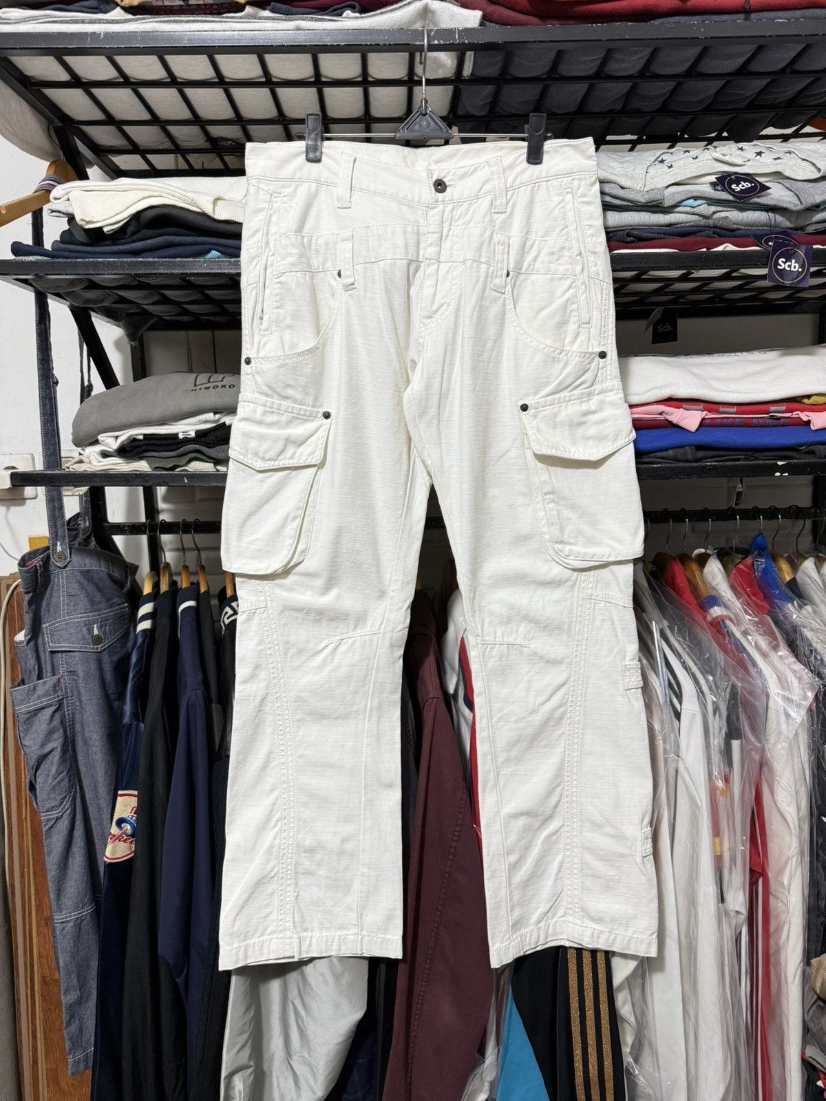 Issey Miyake Tete homme double waist multi pocket cargo pants Size US 30 / EU 46 - 18 Thumbnail