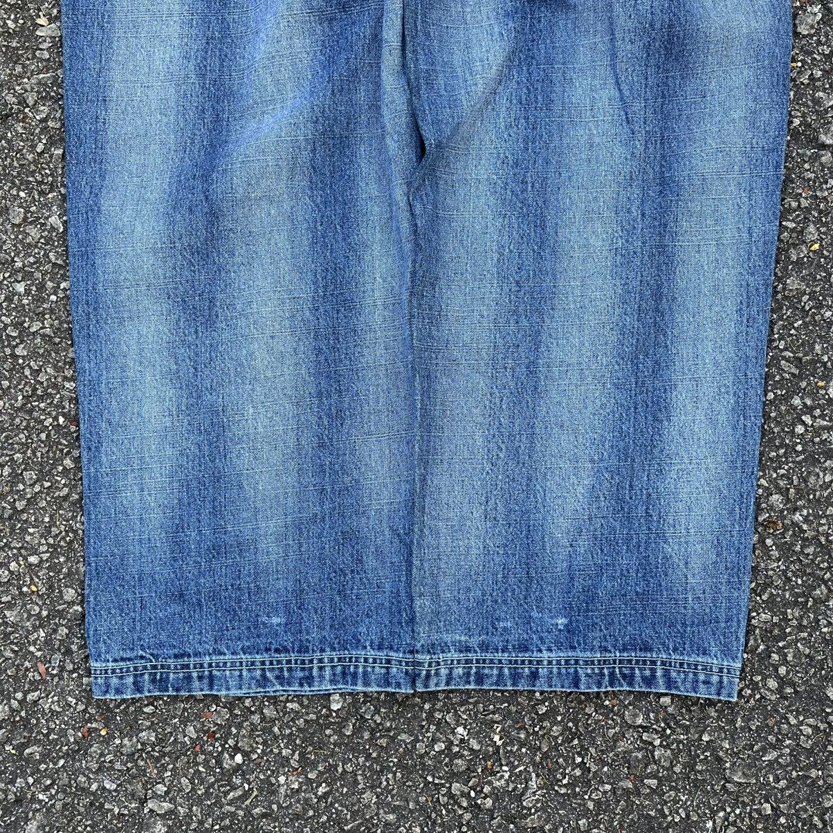Southpole VTG 90s 2000s Bare Fox Denim Baggy Pants Skater Faded Blue Size US 40 / EU 56 - 10 Thumbnail