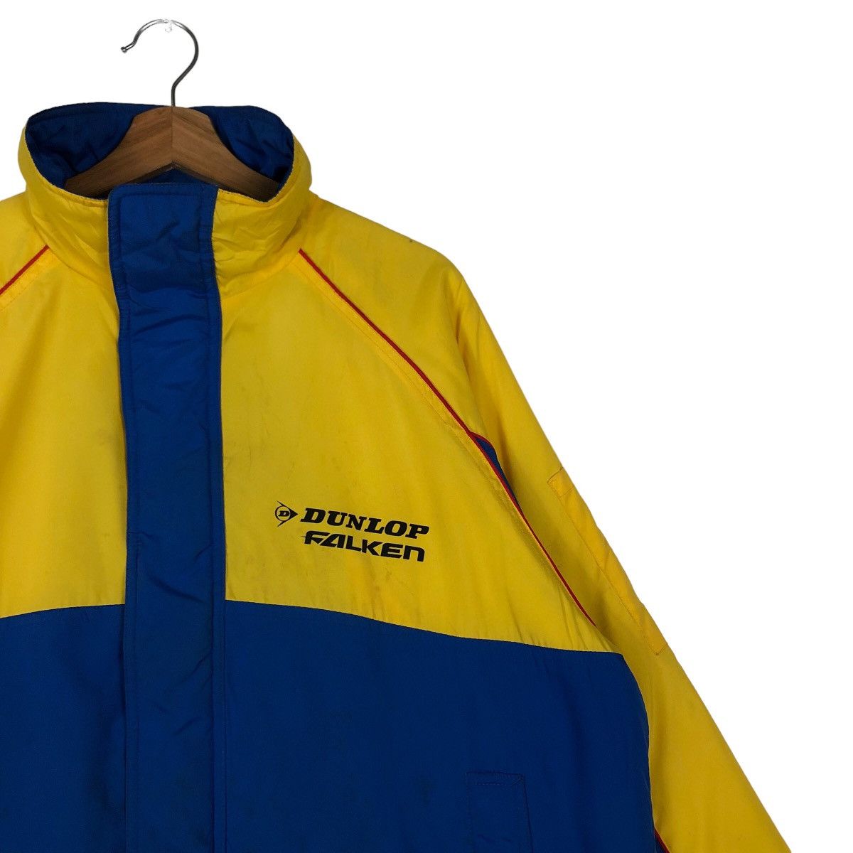 Japanese Brand 🔥90’s Vintage Bomber Jacket Racing Dunlop Falken Big Logo Size US M / EU 48-50 / 2 - 5 Thumbnail