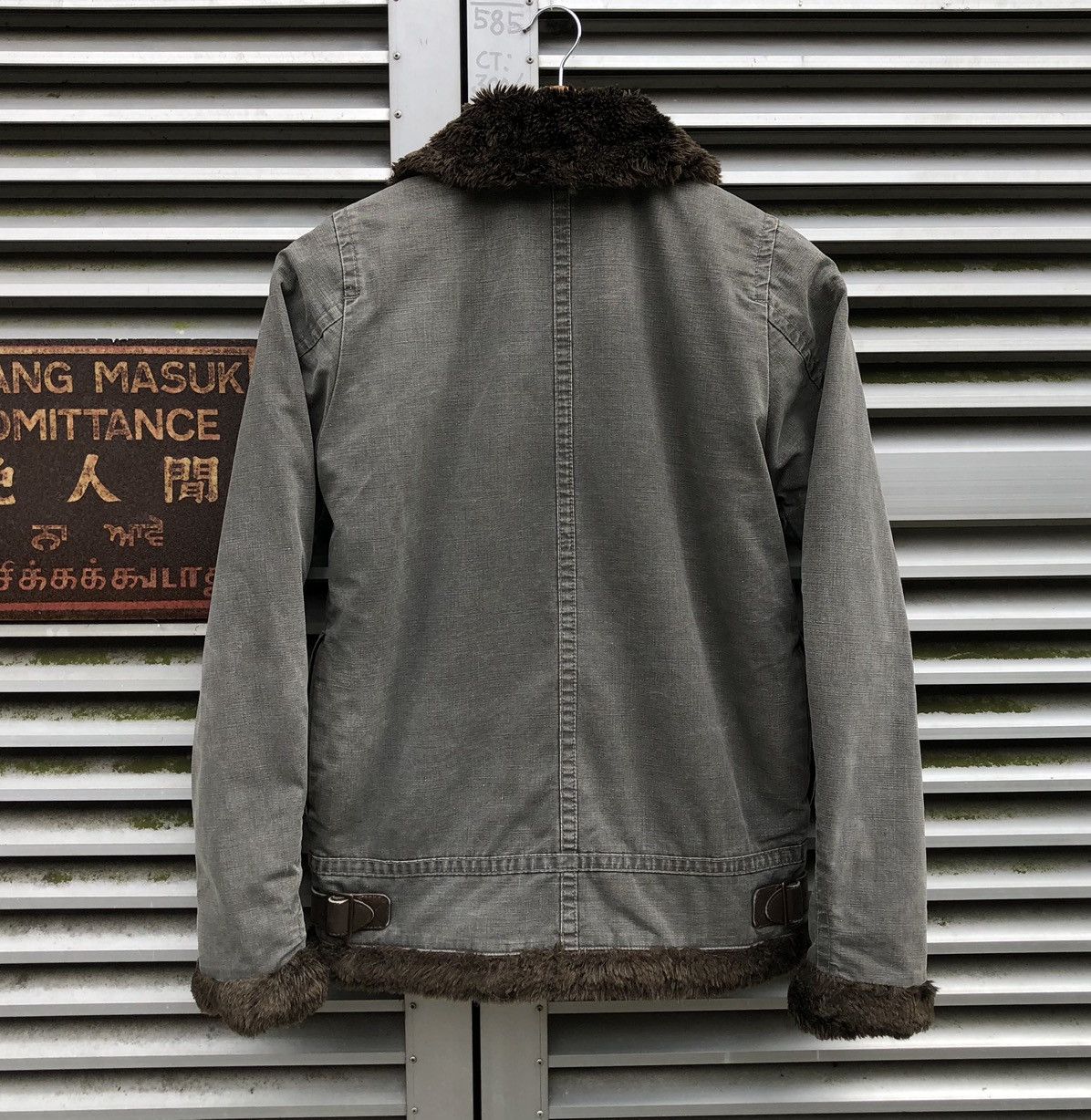Johnbull Vintage 90s John Bull Kojima Japan B-3 Jacket B3 Shearling Size US S / EU 44-46 / 1 - 2 Thumbnail