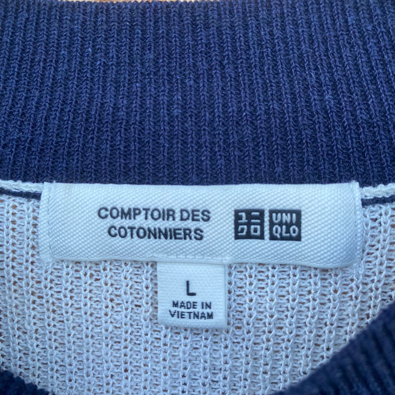 Uniqlo Comptoir Des Cotonniers Uniqlo Stripe Cardigan Knitwear Size L / US 10 / IT 46 - 11 Thumbnail