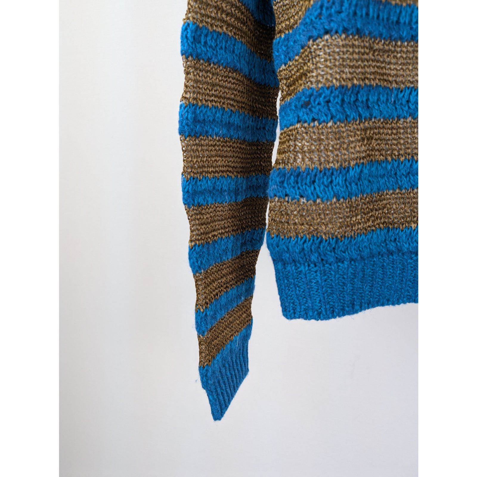Acne Studios o1rshd1 Sweater in Blue/Brown Size US S / EU 44-46 / 1 - 6 Thumbnail