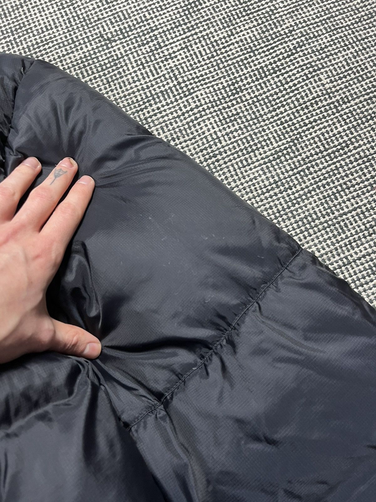 Nike Nike y2k real Duck down black bomber puffer jacket hype Size US S / EU 44-46 / 1 - 4 Thumbnail