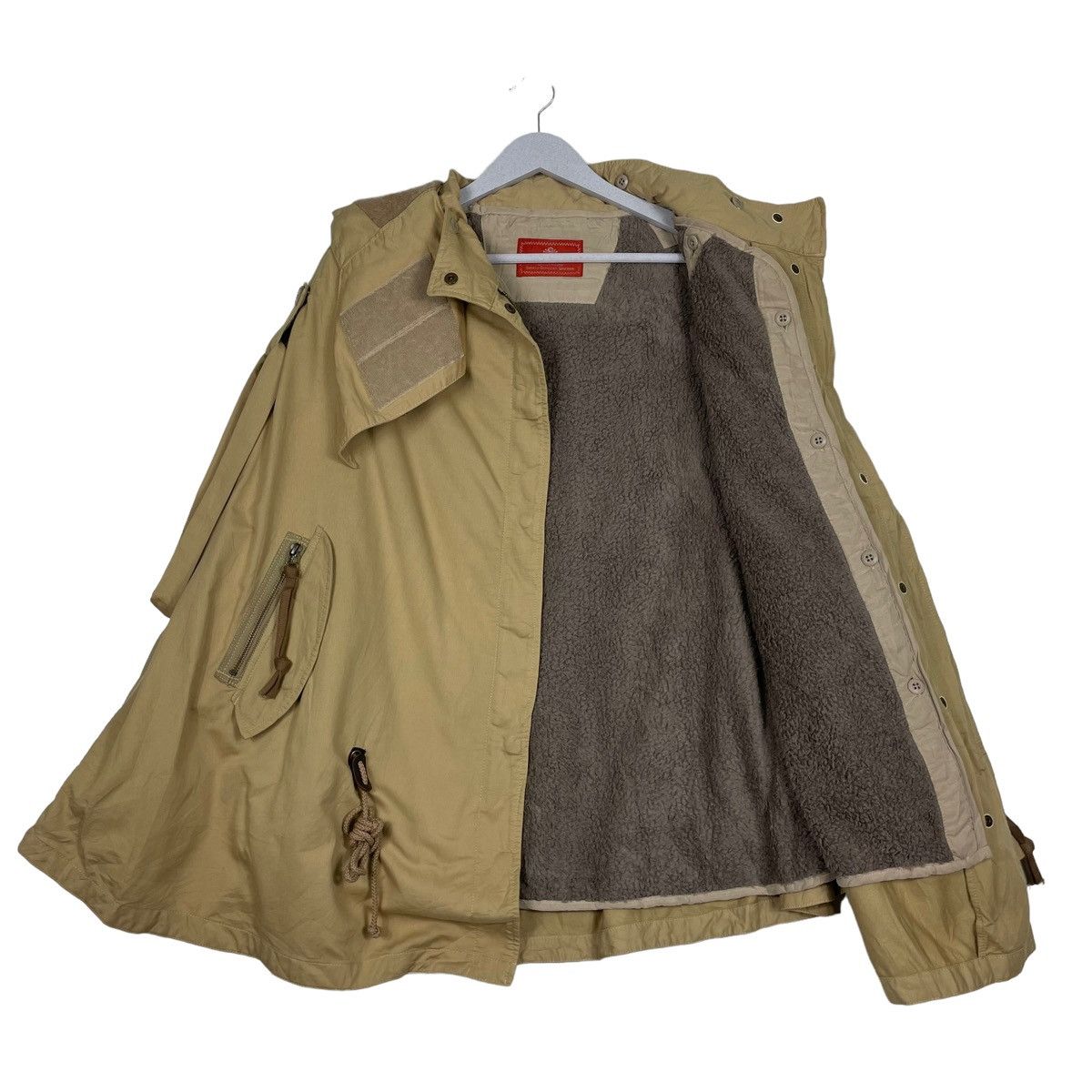 Avirex 💥AVIREX PONCHO WORM JACKET WITH HOODIE Size US M / EU 48-50 / 2 - 10 Thumbnail