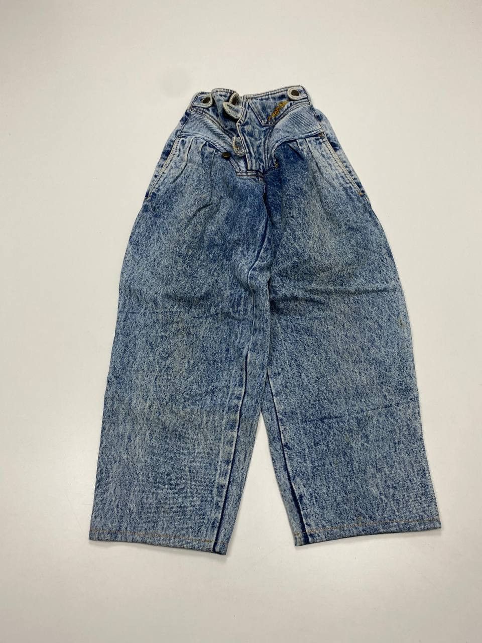 SAM BAD White Eagle Vintage Acid Wash Jeans 80s-90s Italy 36