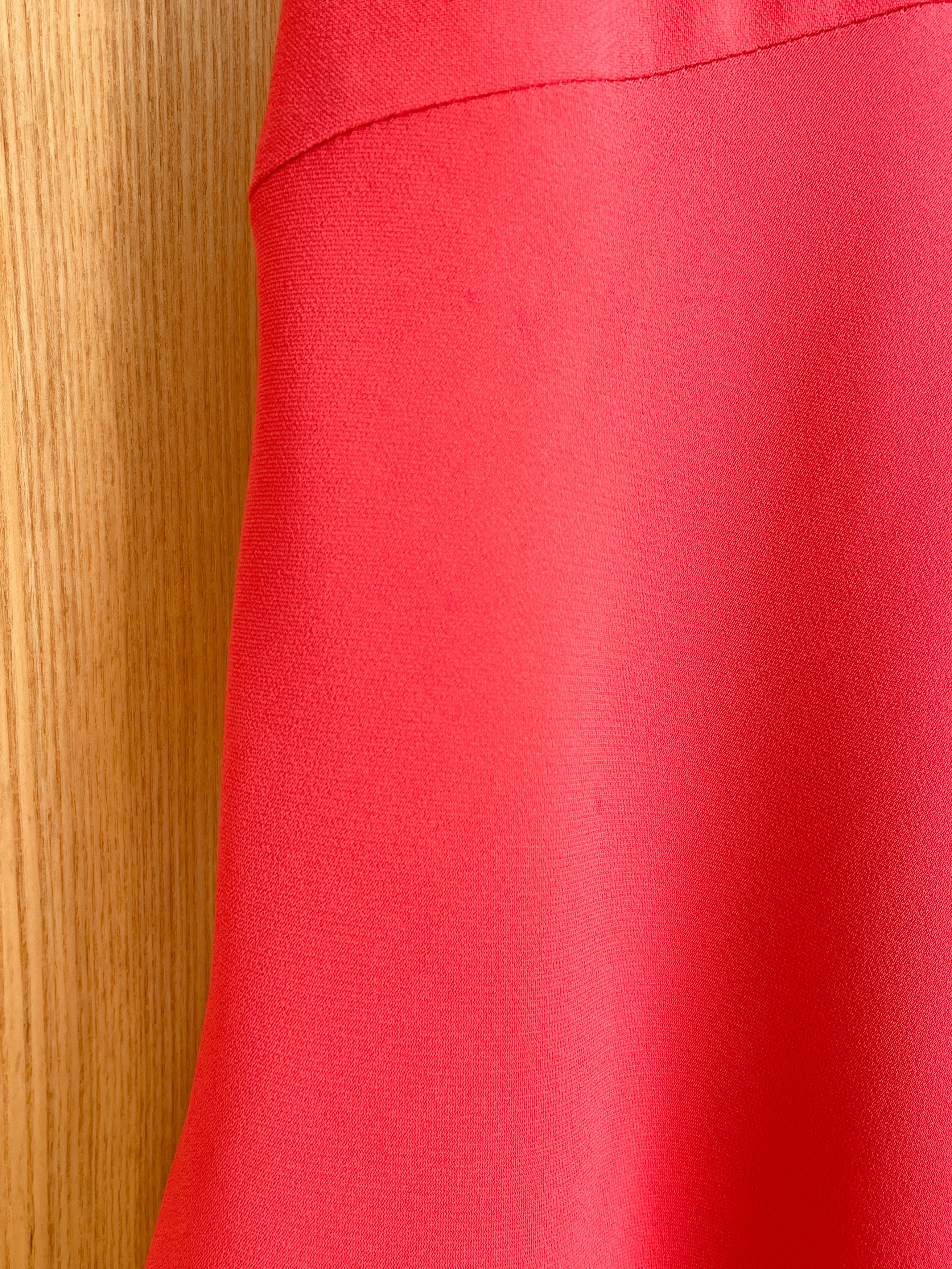 Valentino coral pink silk dress Size XS / US 0-2 / IT 36-38 - 8 Thumbnail