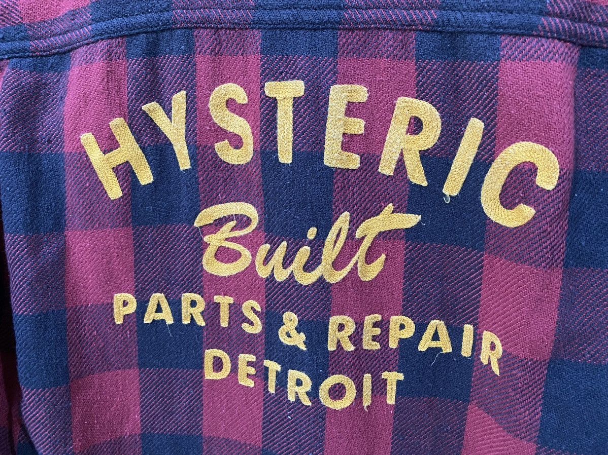 Hysteric Glamour 1990s 🔥 Checked Chain stitch flannel Size US M / EU 48-50 / 2 - 11 Thumbnail