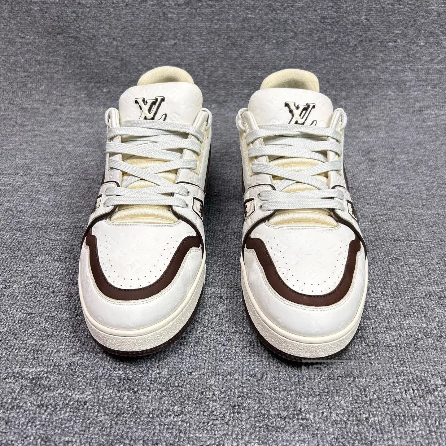 Louis Vuitton Louis Vuitton Beige and Brown Casual Shoes| Size US 9.5 / EU 42-43 - 4 Thumbnail