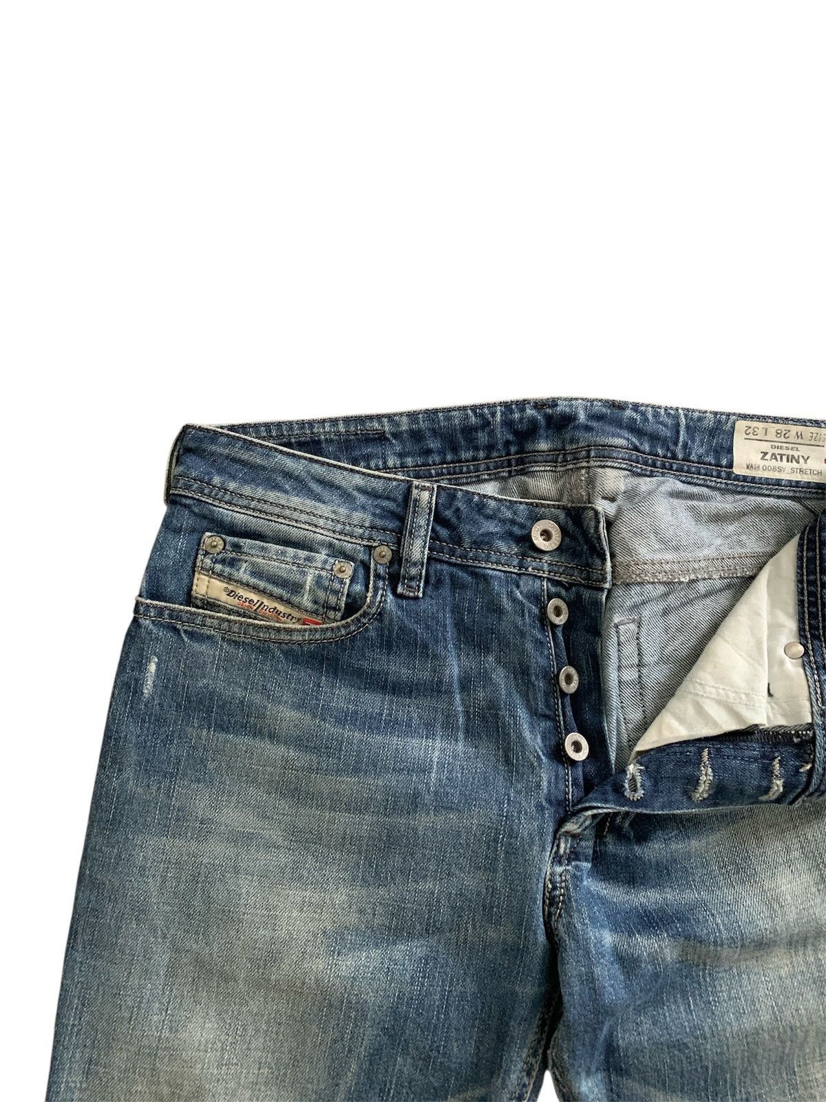 Diesel Diesel Industry Zatiny Faded Bootcut Jeans Size US 28 / EU 44 - 6 Thumbnail
