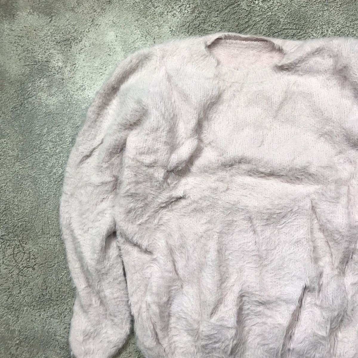 Vintage Vintage Y2K ABSTRACT MOHAIR SWEATER Knitted Oversized 90s Size M / US 6-8 / IT 42-44 - 2 Thumbnail