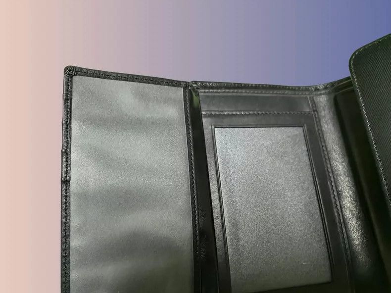Vivienne Westwood Vivienne Westwood Classic cross crease three fold wallet Size ONE SIZE - 3 Thumbnail