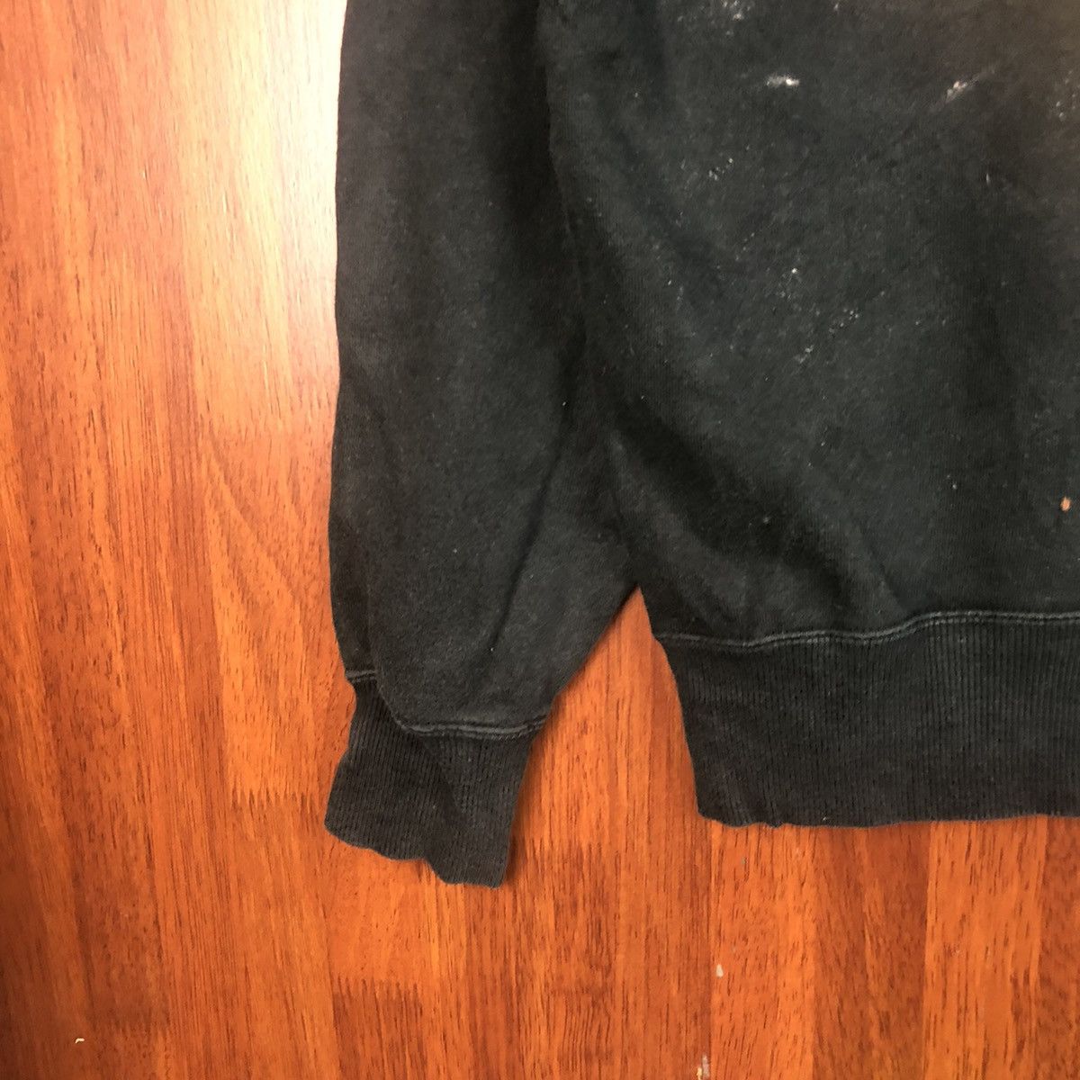 Champion × Vintage Champion vintage painted Black Sweatshirt #7501 Size US M / EU 48-50 / 2 - 7 Thumbnail