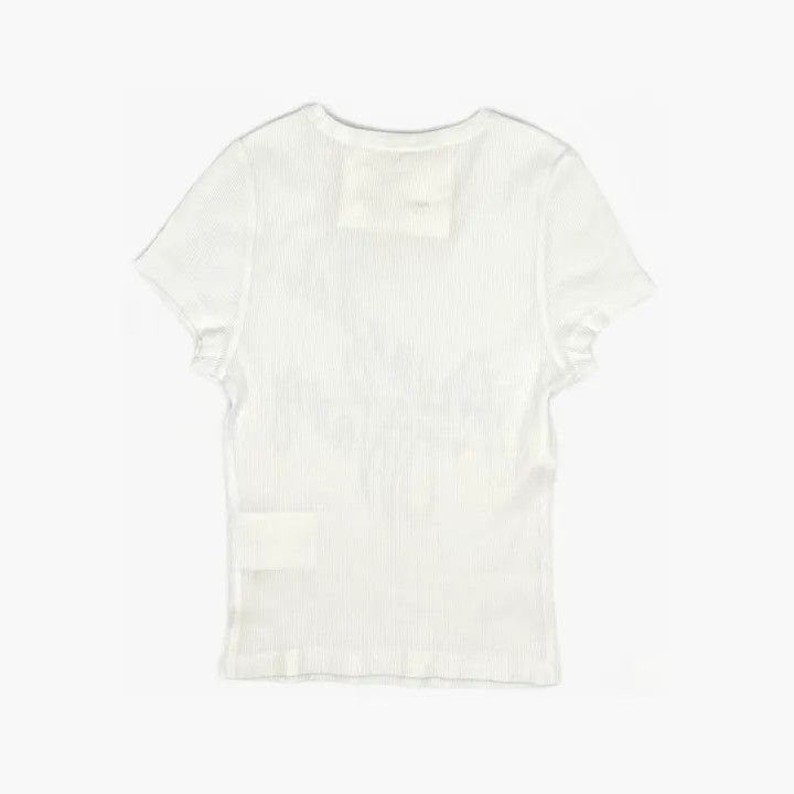 Alexander Wang Alexander Wang Crystal Embellished Short Sleeve T-Shirt - Size M / US 6-8 / IT 42-44 - 3 Thumbnail
