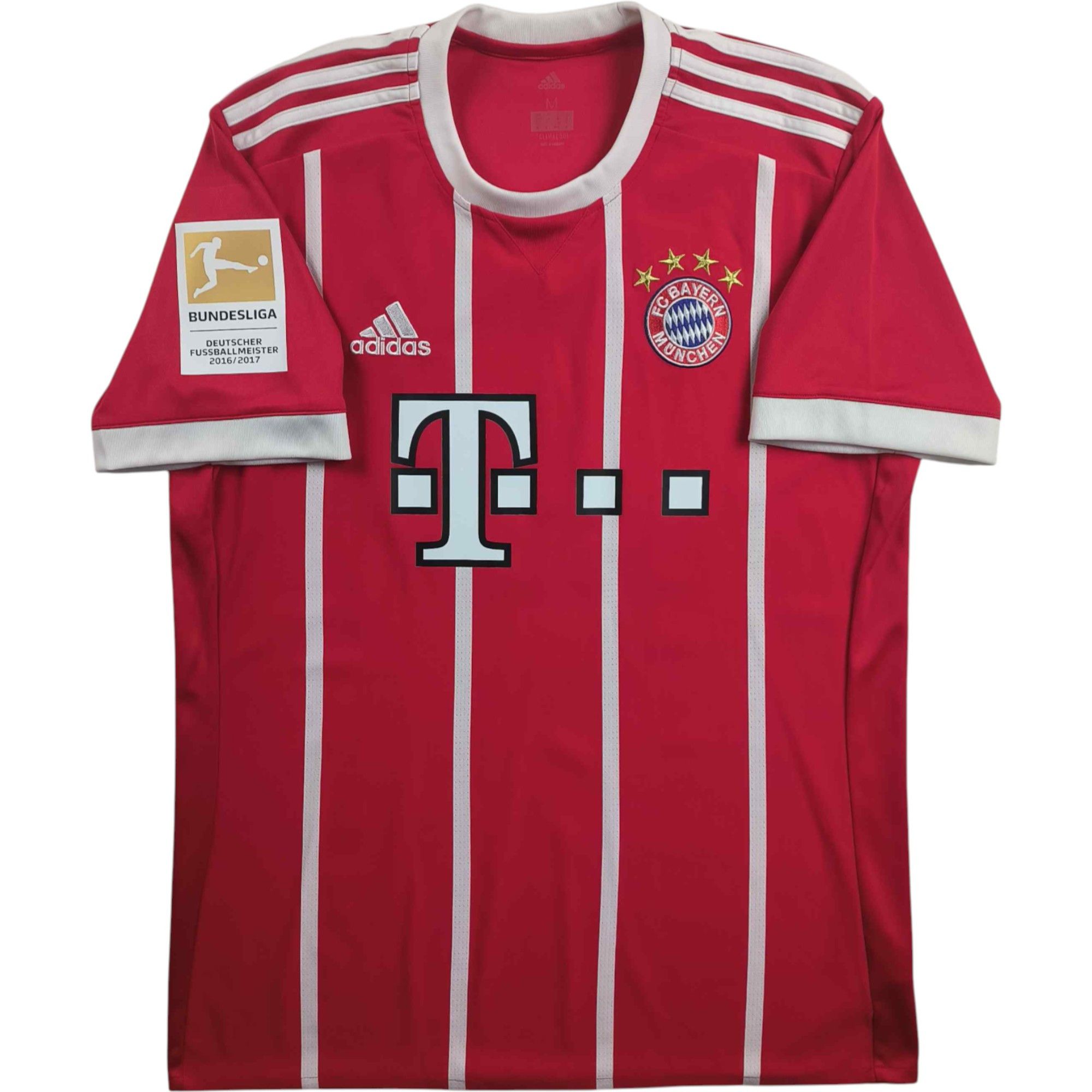 Bayern Munich 2017-18 Adidas home Vidal football jersey sz M Jerseys