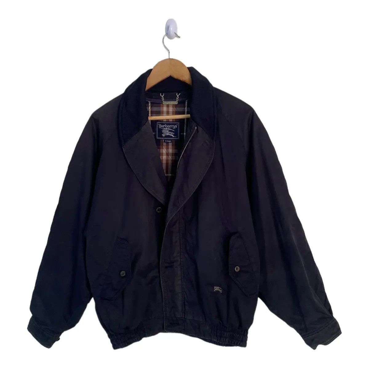 Burberry VINTAGE BURBERRY PRORSUM NOVA CHECK BOMBER JACKET Size US L / EU 52-54 / 3 - 1 Thumbnail