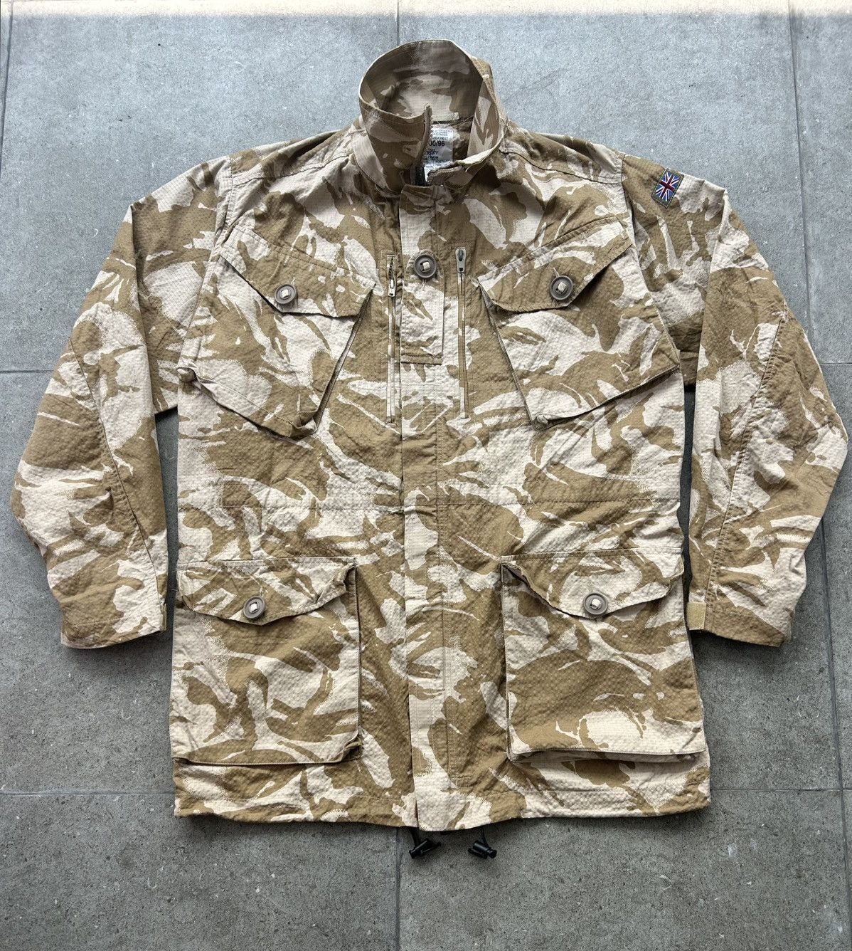 New England Outerwear Issue British Army Desert DPM Ripstop Field Jacket Size US XL / EU 56 / 4 - 1 Thumbnail