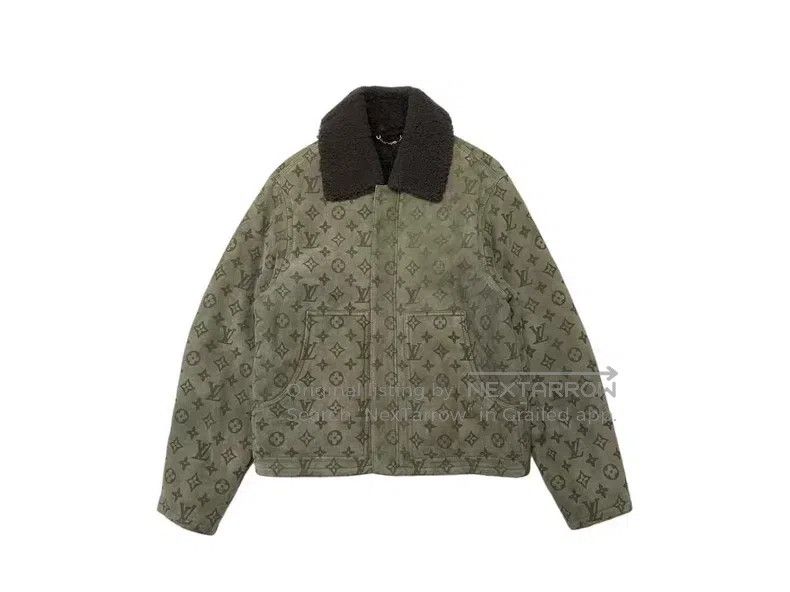 Louis Vuitton Louis Vuitton Dark brown aged fur one-piece jacket Size US S / EU 44-46 / 1 - 1 Thumbnail