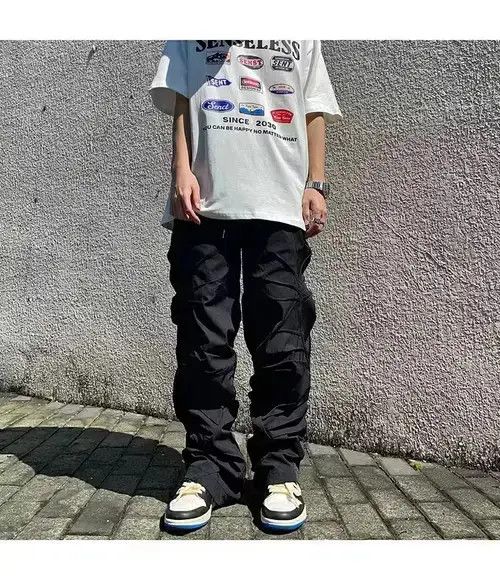 Other multi function patchwork folk cargo skate flare pants Size US 34 / EU 50 - 3 Thumbnail