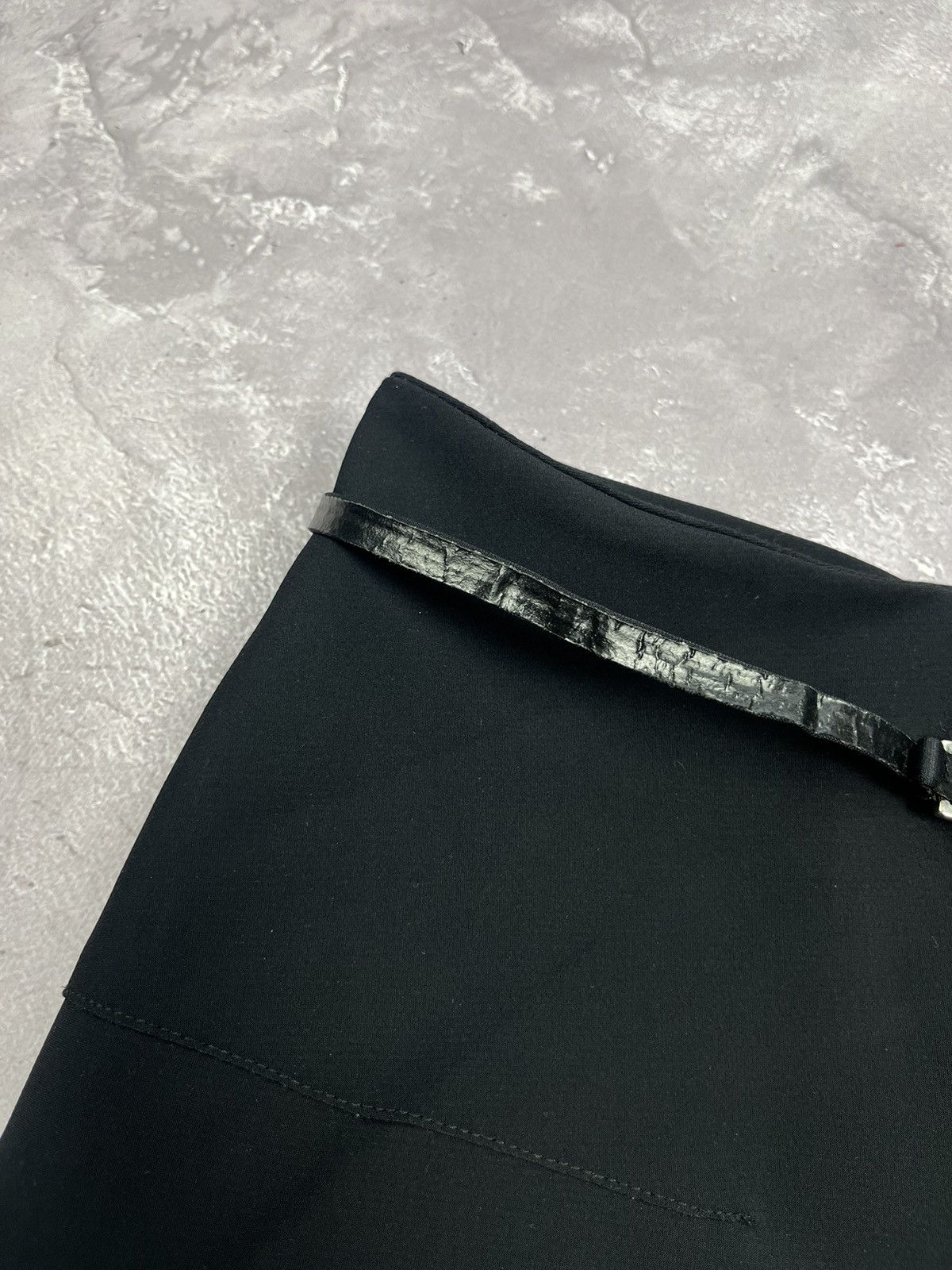Marithe + Francois Girbaud Vtg Marithe Francois Girbaud Black skirt Size 28" / US 6 / IT 42 - 5 Thumbnail