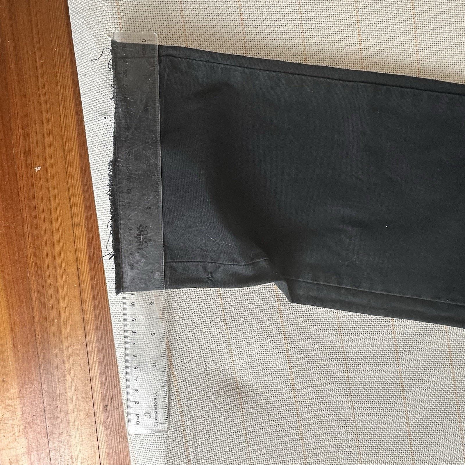 Banana Republic Banana Republic Emerson Chino Pant Black Cotton Mens Size US 31 - 6 Thumbnail