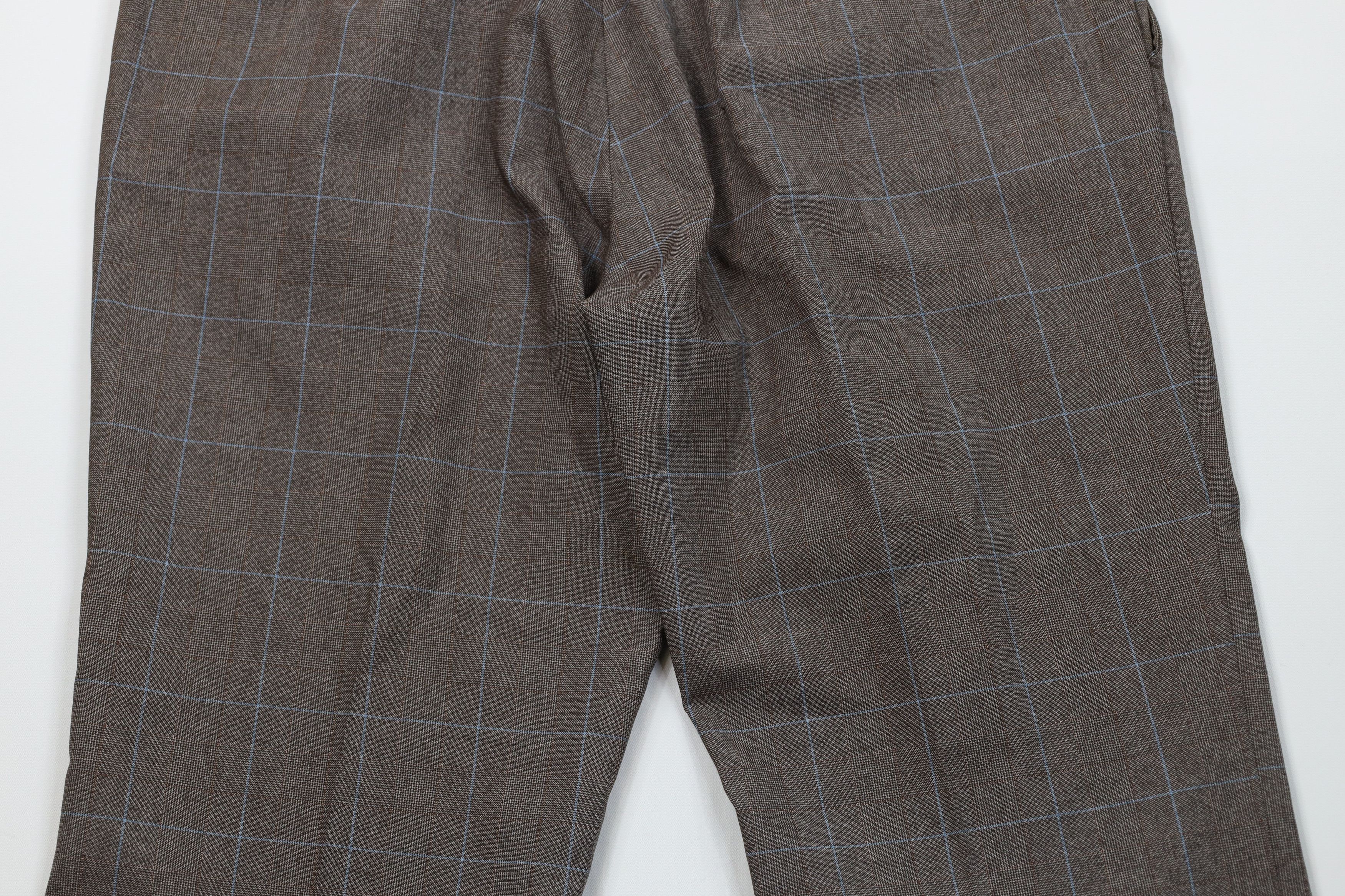 Vintage Vintage 70s Streetwear Plaid Knit Bell Bottoms Pants USA Size US 36 / EU 52 - 11 Thumbnail