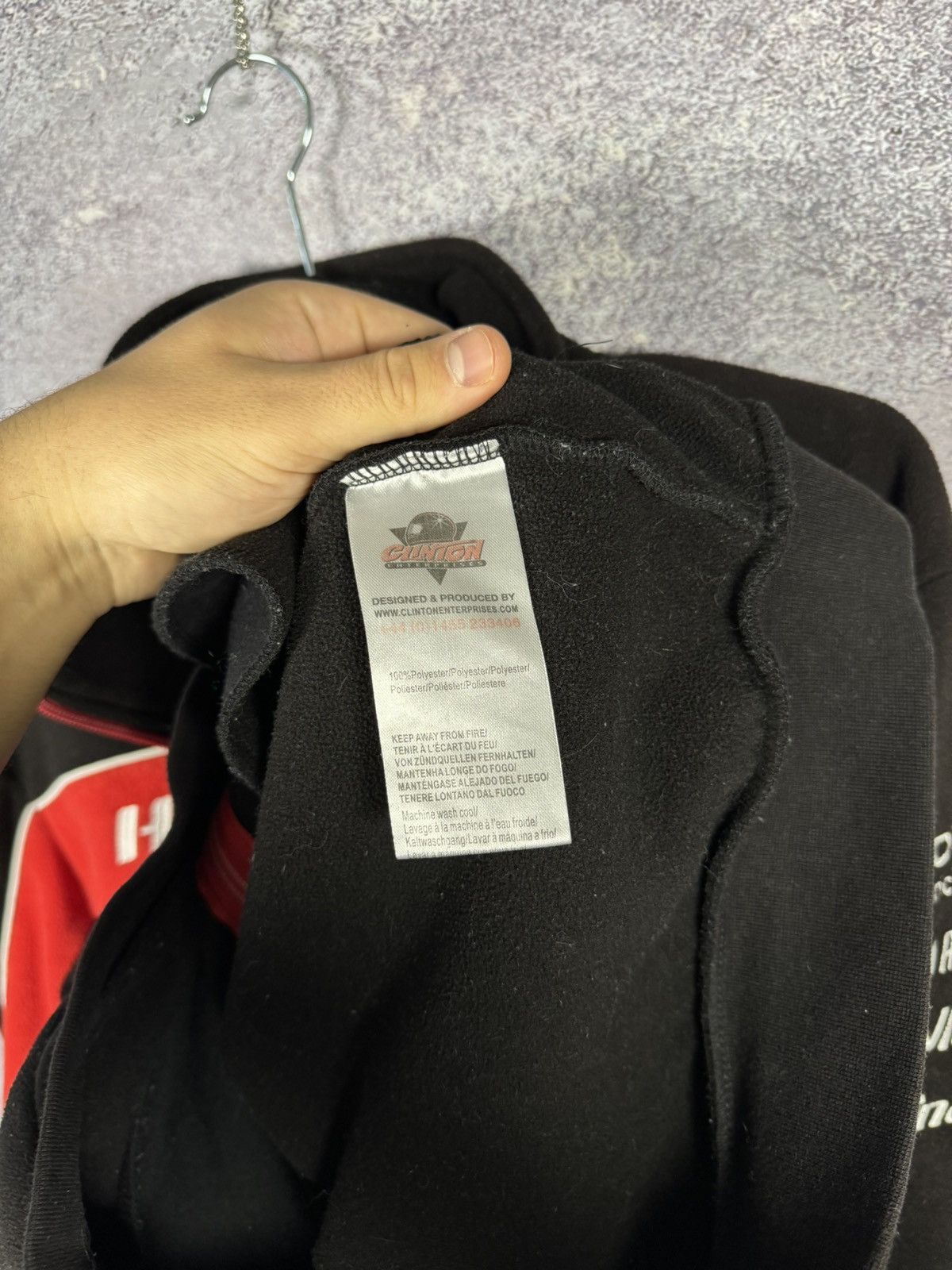 Formula 1 × Honda Honda Fleece Jacket Zip Clinton Castrol Nissin Akrapovich Size US S / EU 44-46 / 1 - 14 Thumbnail